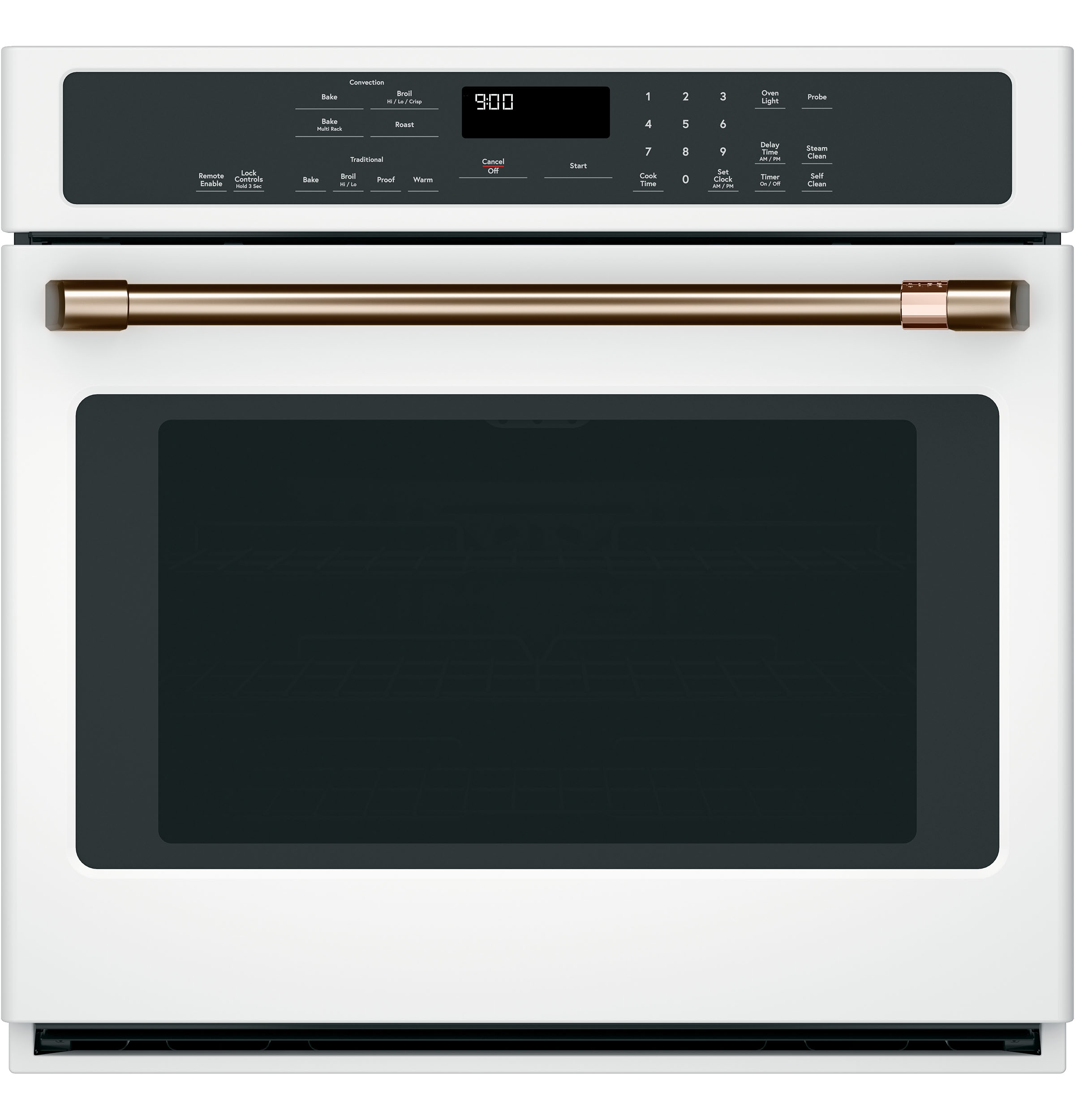 30" Width Hndl Kit for Sgl Wall Ovens Brushed Bronze For use w/ Wall Ovens — Not Connectable view 2