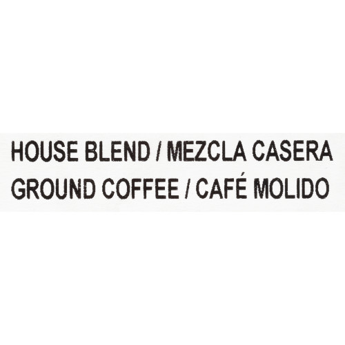  CAFÉ COLLECTIONS House Blend Roast & Ground Decaf Coffee, 1.7 oz. Bag (Pack of 150) 