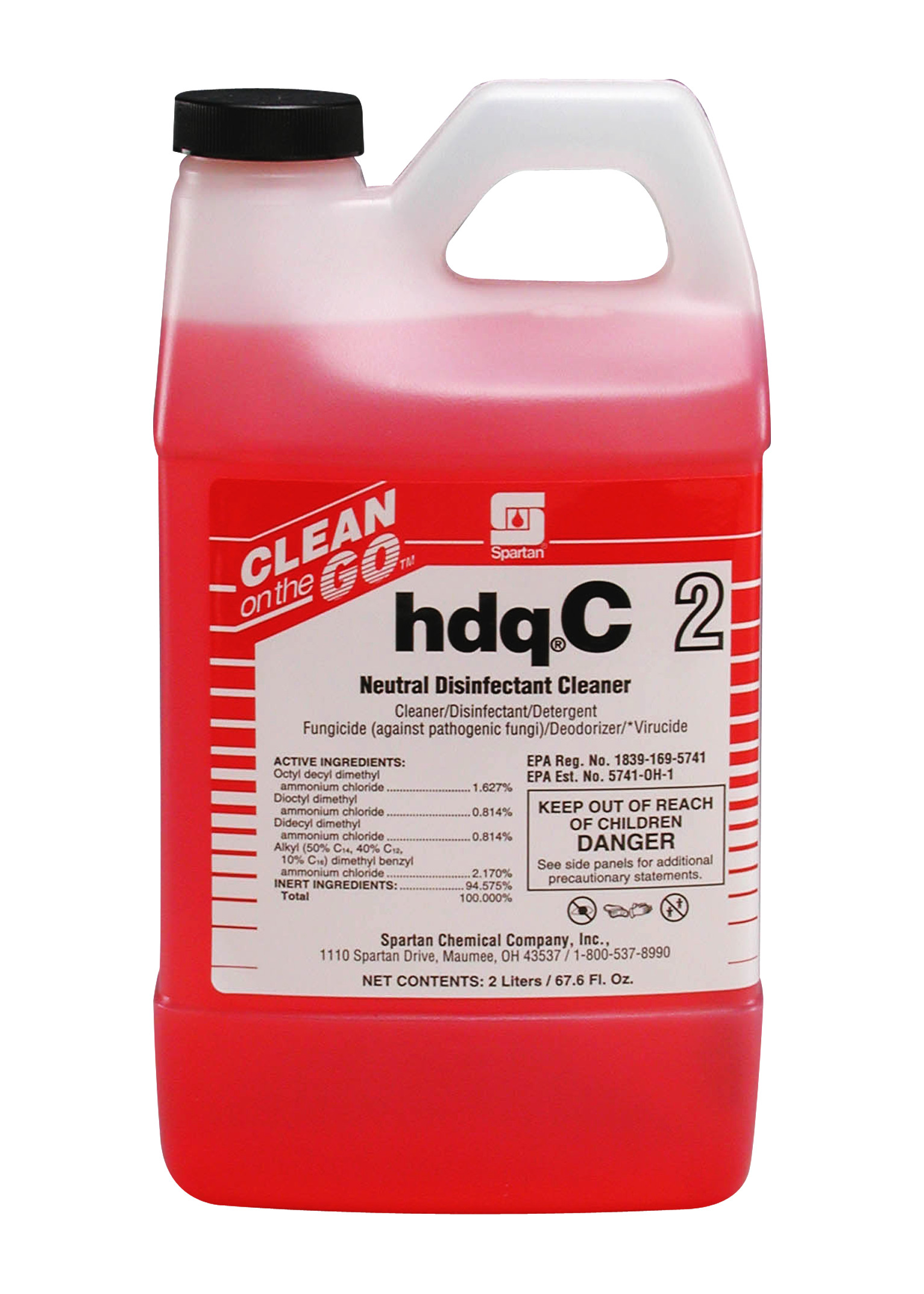 Spartan Chemical Company hdq C 2, 2 LITER 4/CS