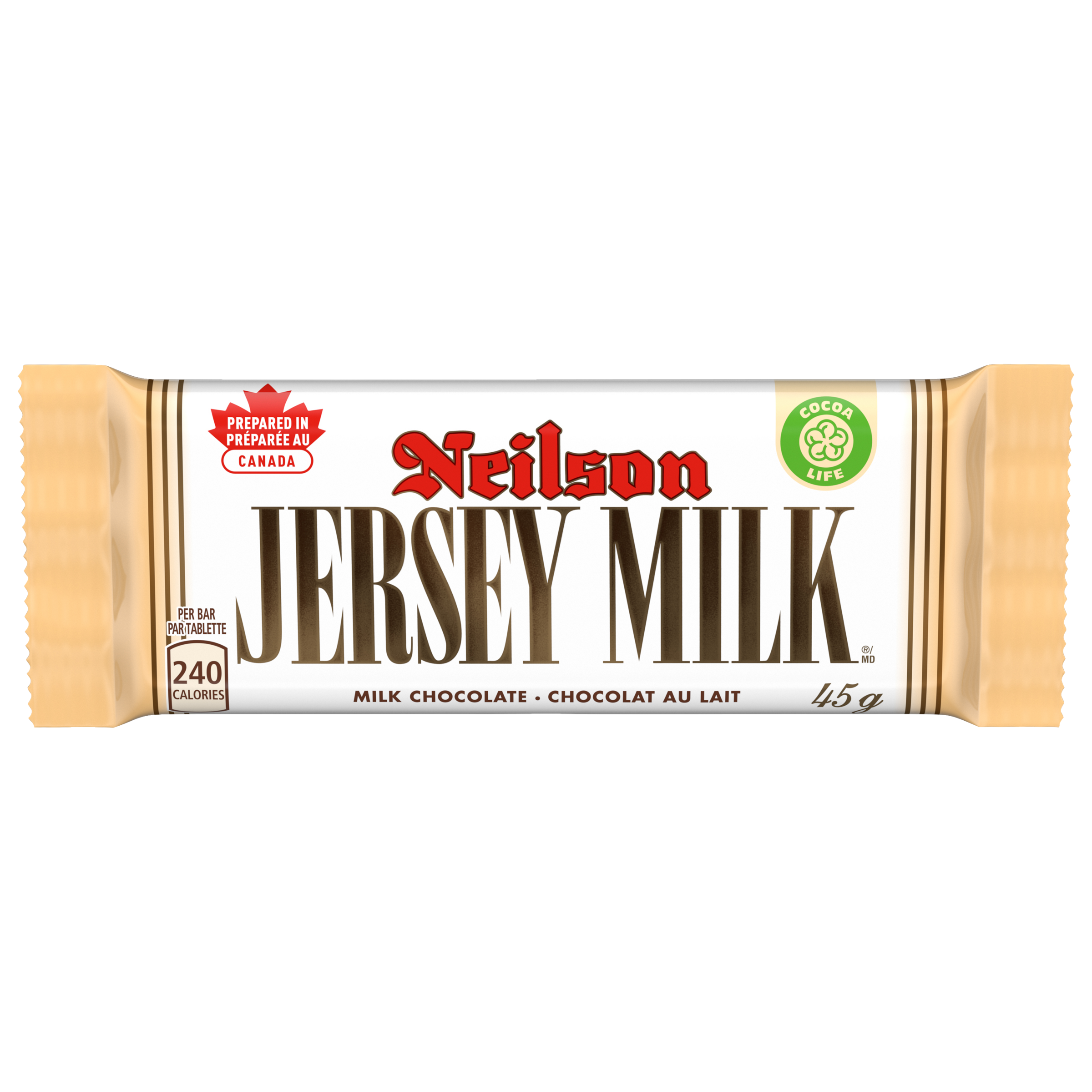 Nielson Jersey Milk, Milk Chocolate, 100 g