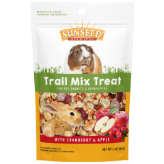 Image of Sunseed Trail Mix Treat with Cranberry & Apple for Rabbits & Guinea Pigs, 5 oz