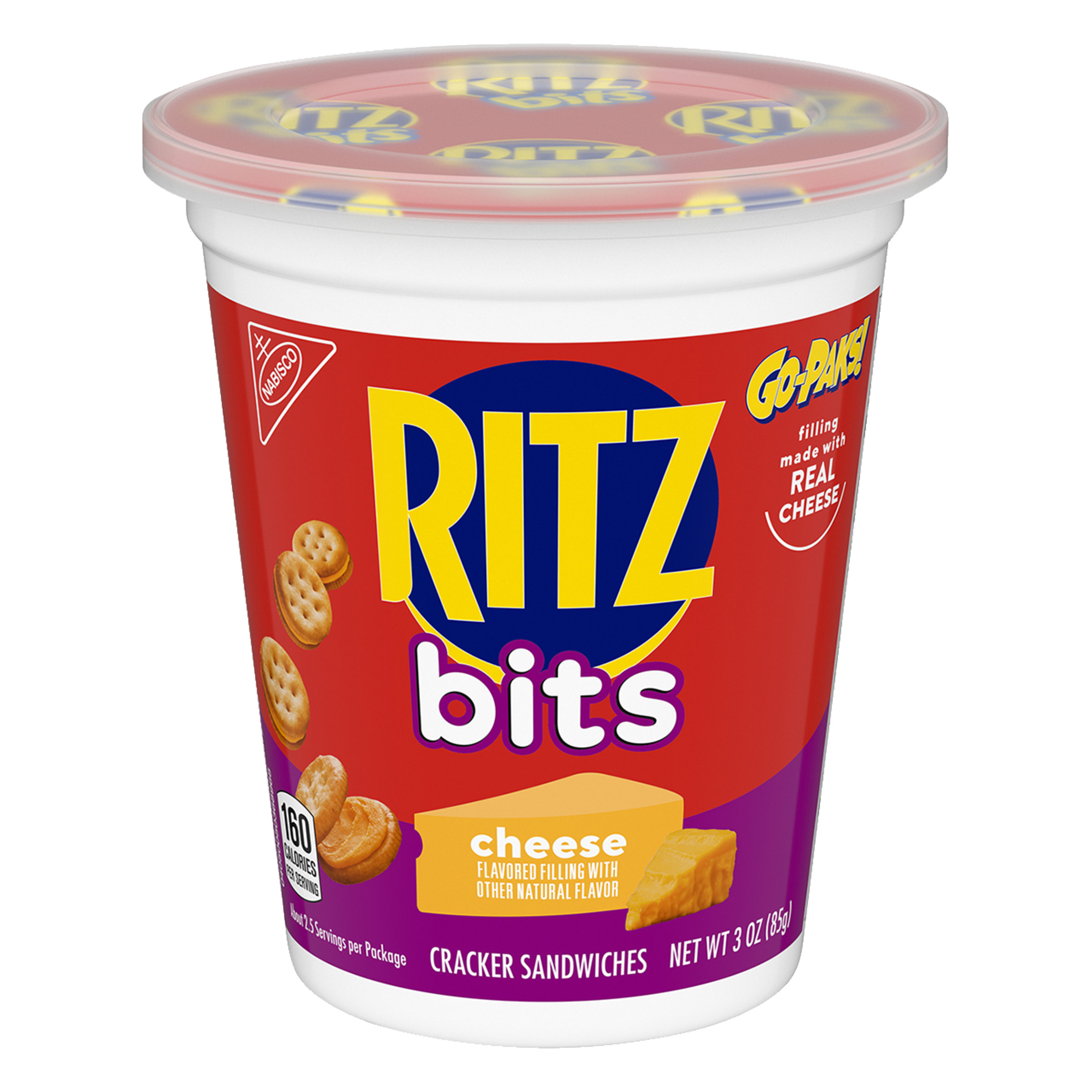 RITZ Bits GO-PAKS! - Cheese 12/3 OZ