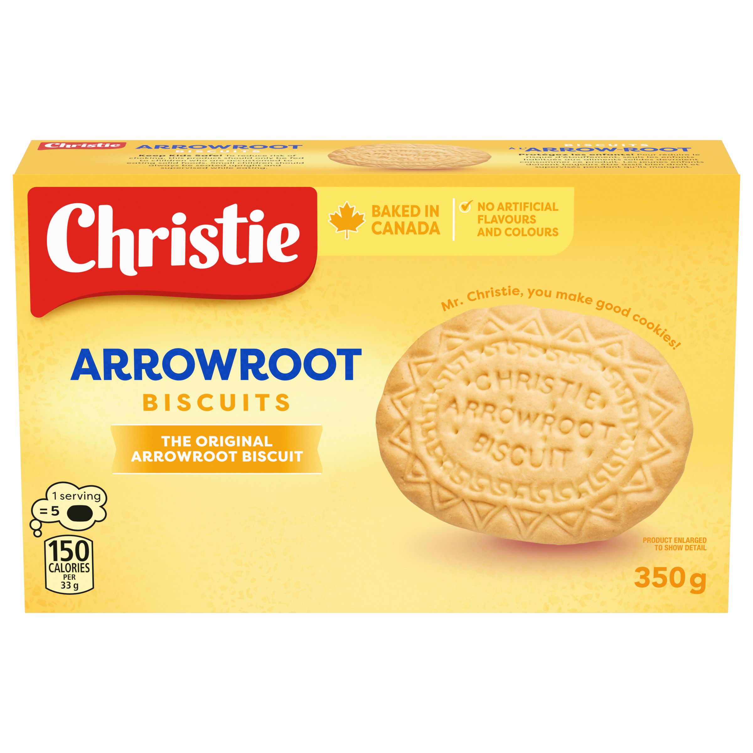 Christie Arrowroot Biscuits 350G-0