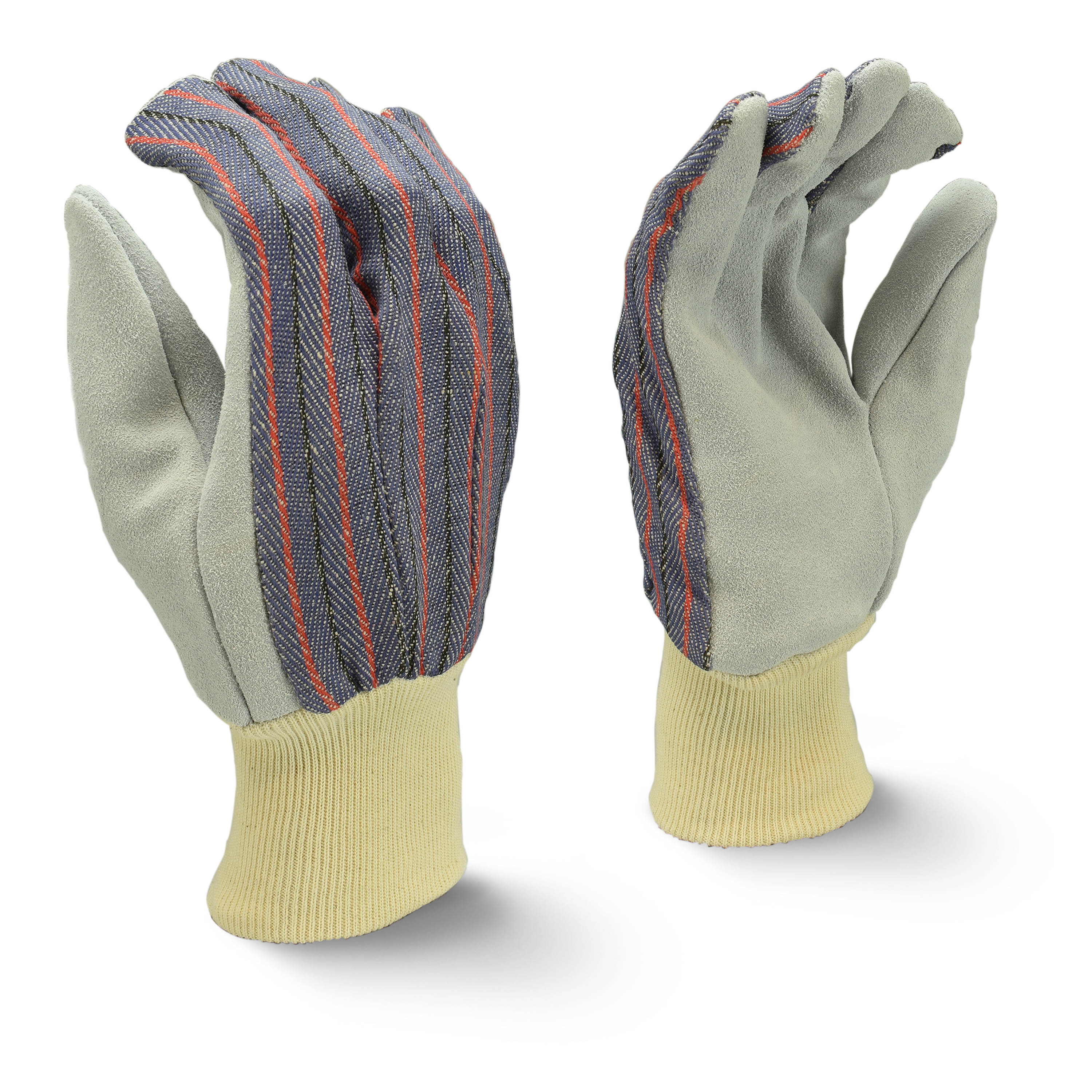 RWG3012 Women's Economy Shoulder Gray Split Cowhide Leather Glove - Size L