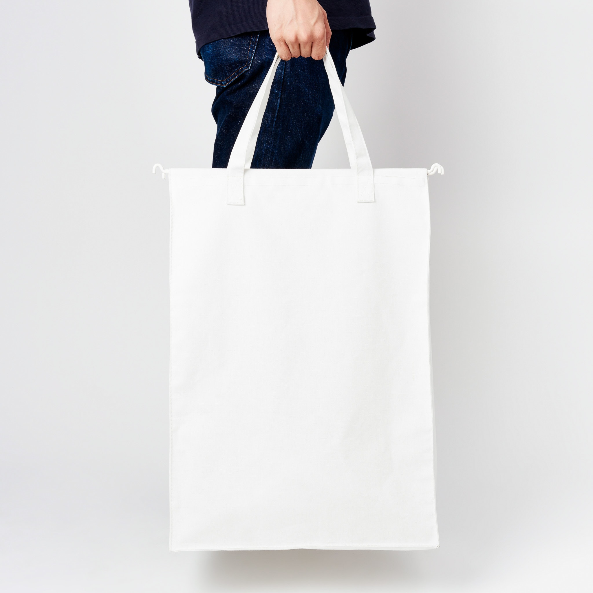 Laundry Basket with Bag : Removable Fabric Bag