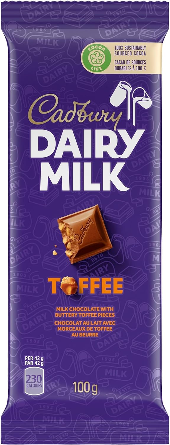 Cadbury Dairy Milk Toffee, 100 g-0