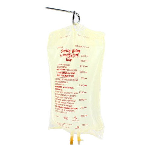 Sterile Water 3000ml Plastic Bag for Irrigation #1 - 4/Case
