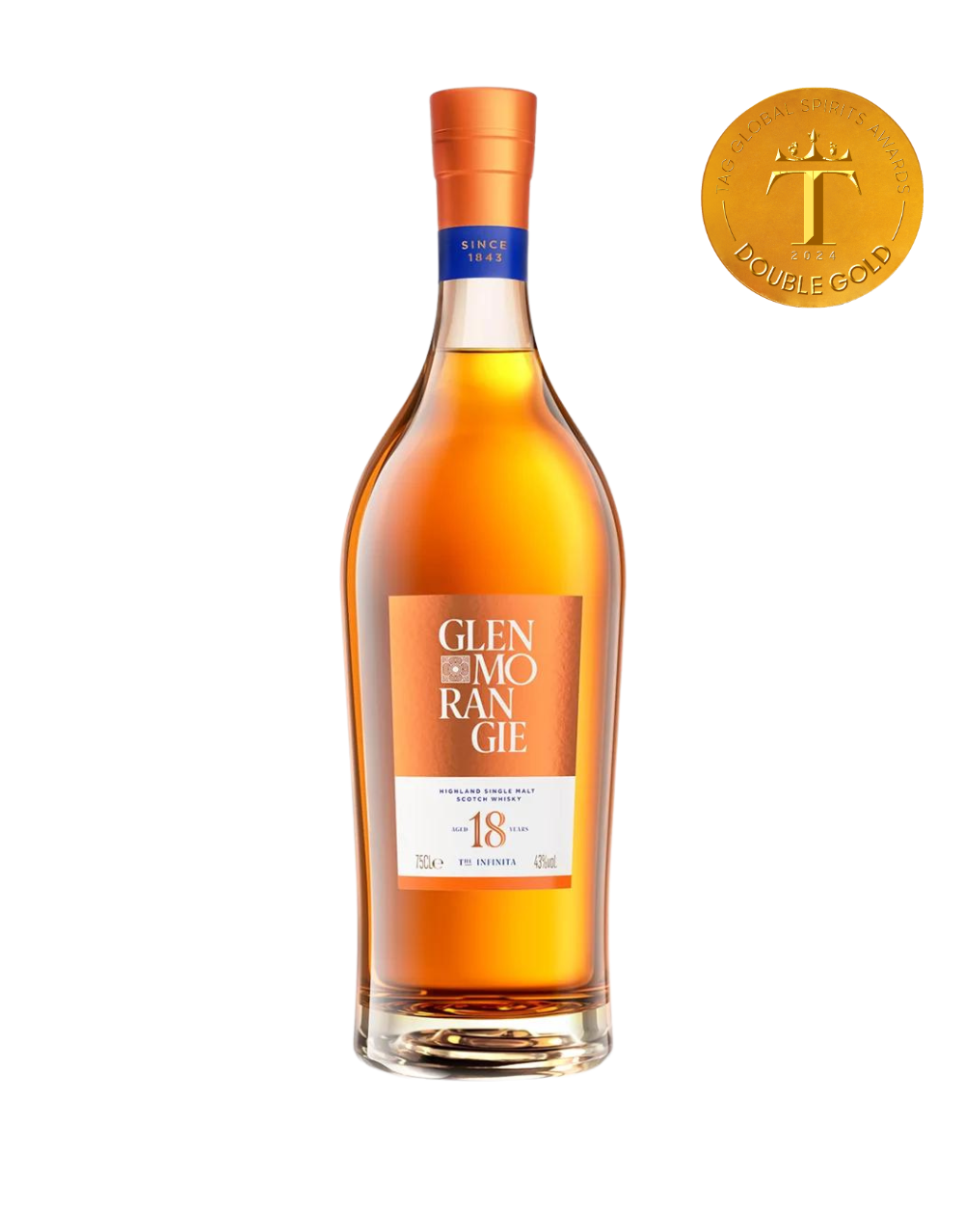 GLENMORANGIE INFINITA 18 YEARS OLD SINGLE MALT SCOTCH WHISKY