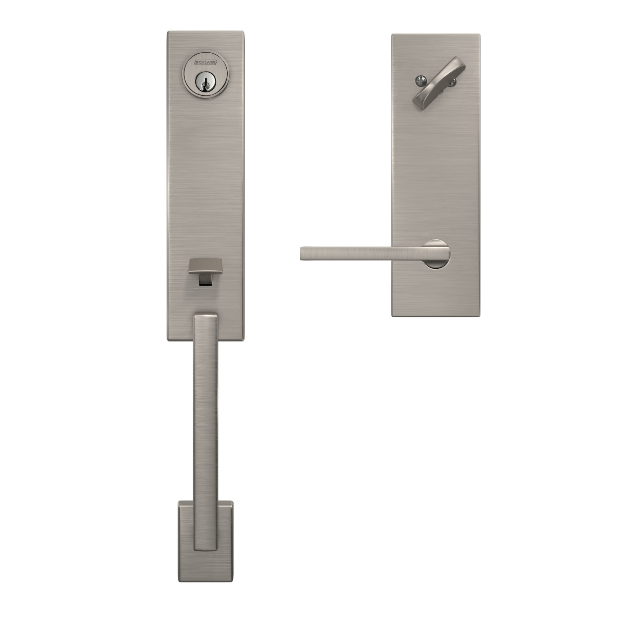 Custom 3/4 Trim Single Cylinder Handleset and Latitude Lever with Century Trim