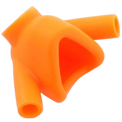 PIP+™ Nasal Hood, Small, Single-Use, Outlaw Orange Scent - 24/Box