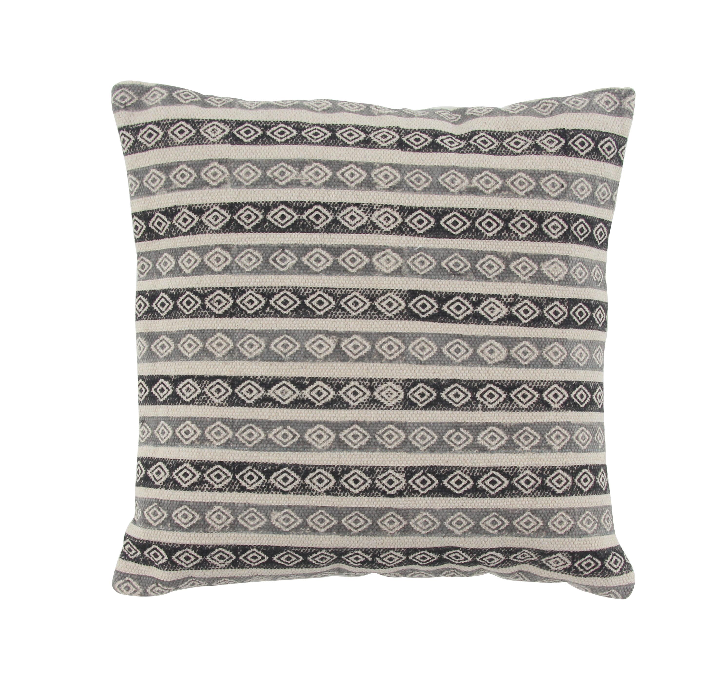 Cotton Fabric  Pillow Decorative, 20" x 4" x 20"