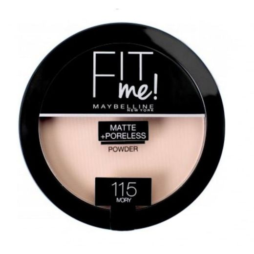 maybelline new york fit me matte+poreless pudra - 115 ivory