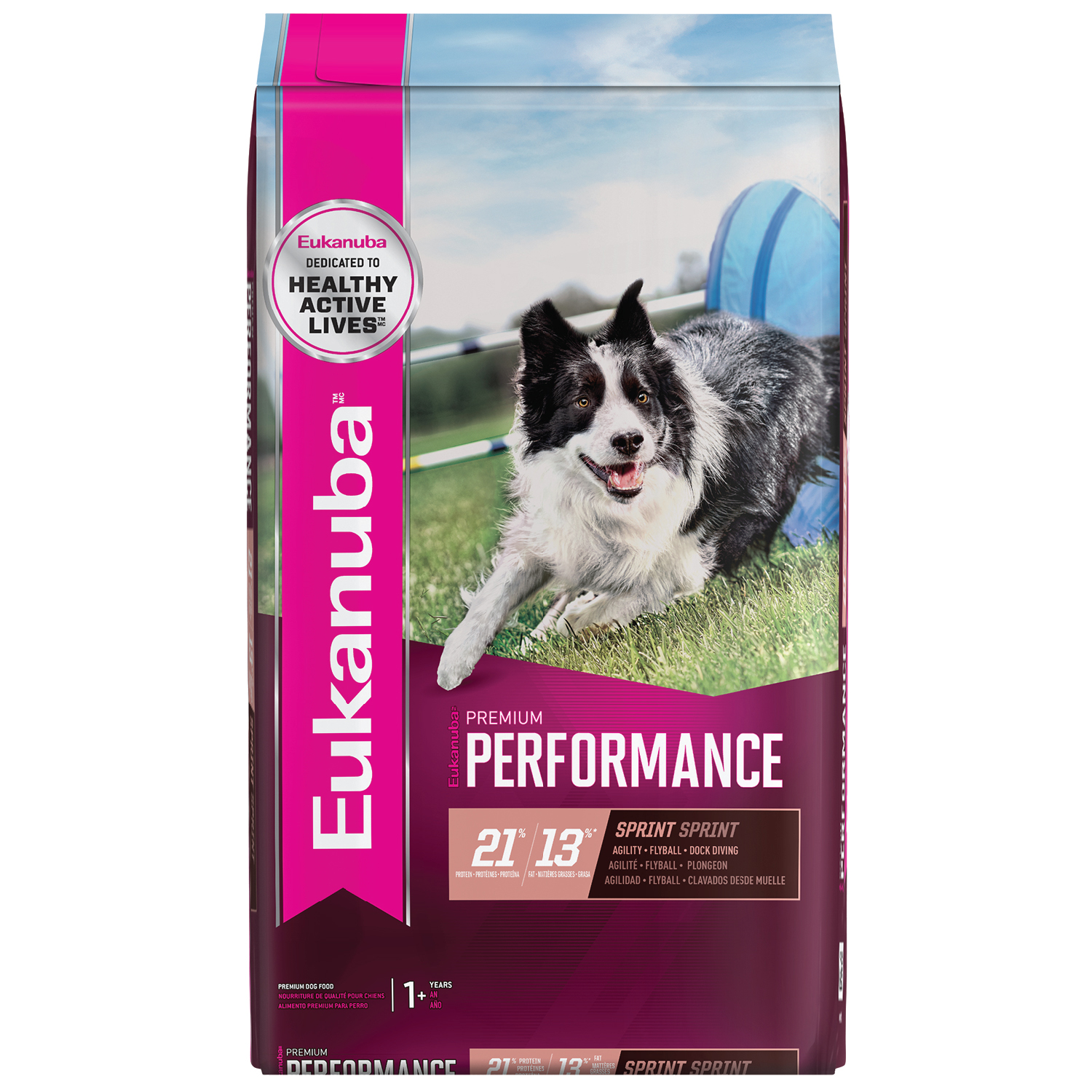 Premium Performance 21/13 Sprint Dry Dog Food - Eukanuba 