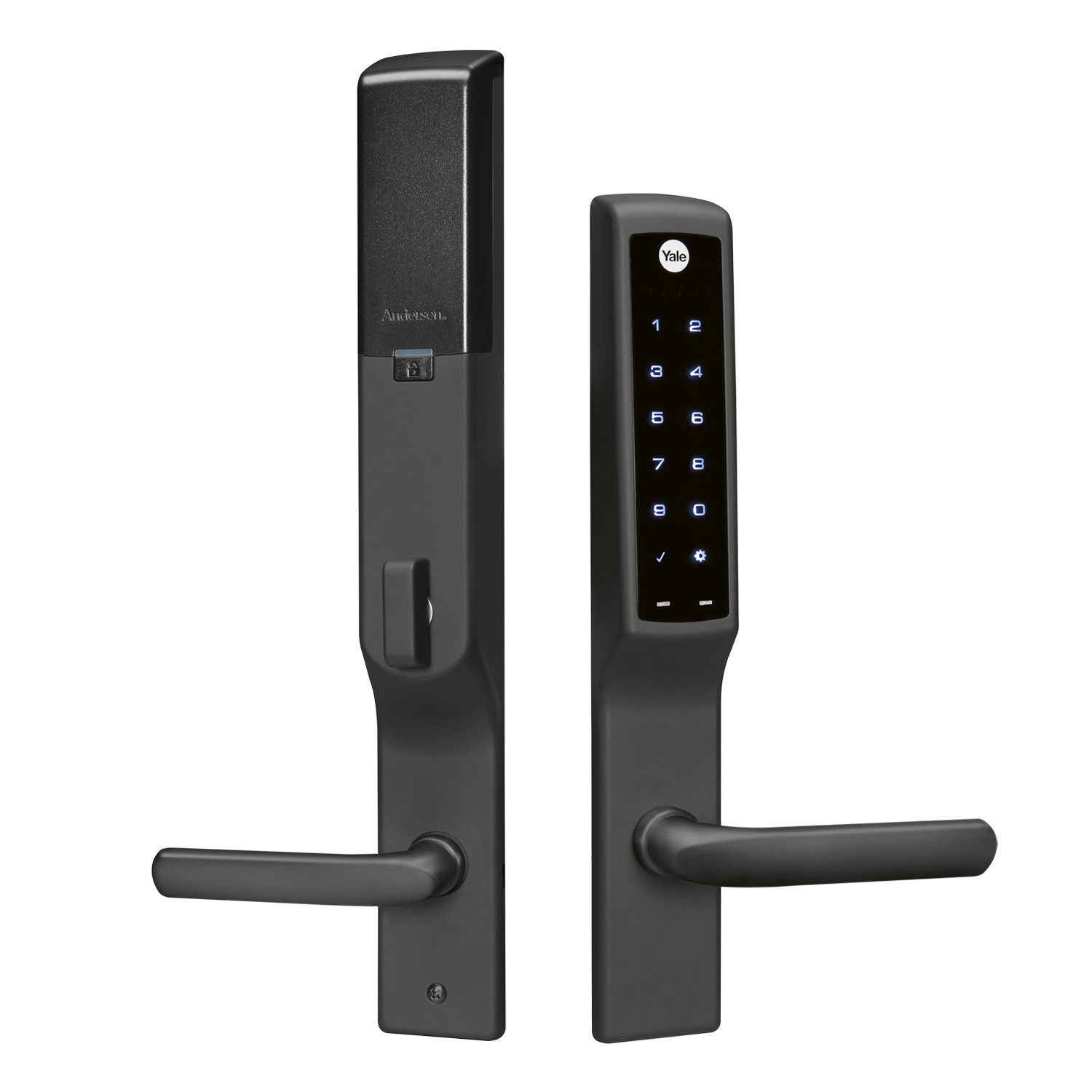 Yale Assure Lock for Andersen Patio Doors - Wi-Fi and Bluetooth - Black
