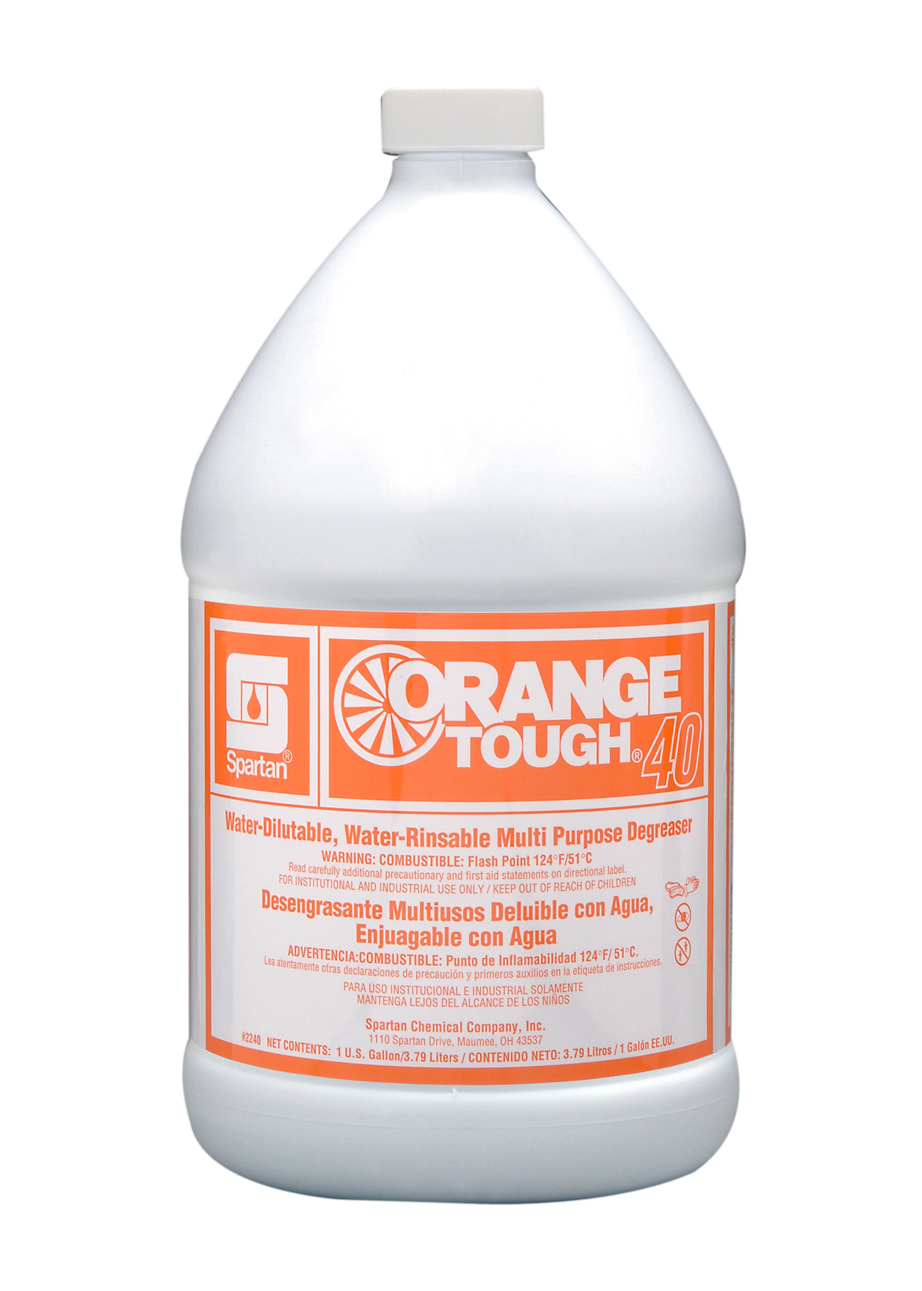 Spartan Chemical Company Orange Tough 40, 1 GAL 4/CSE