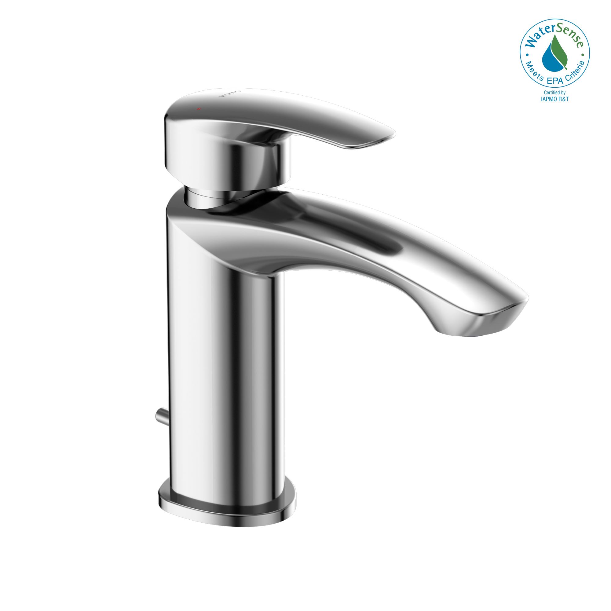 TOTO GM 1.2 GPM Single Handle Bathroom Sink Faucet with COMFORT GLIDE Technology, Polished Chrome, Brass, TLG09301U#CP