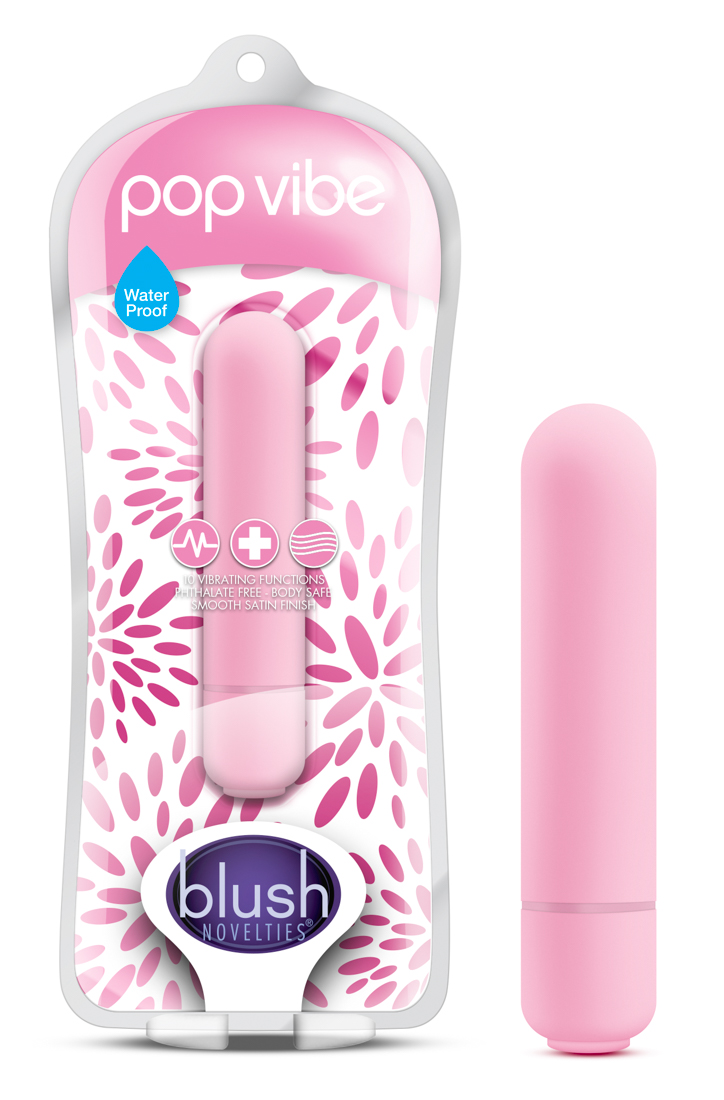 Blush Vive Pop Vibe Pink 3.25-Inch Vibrating Bullet