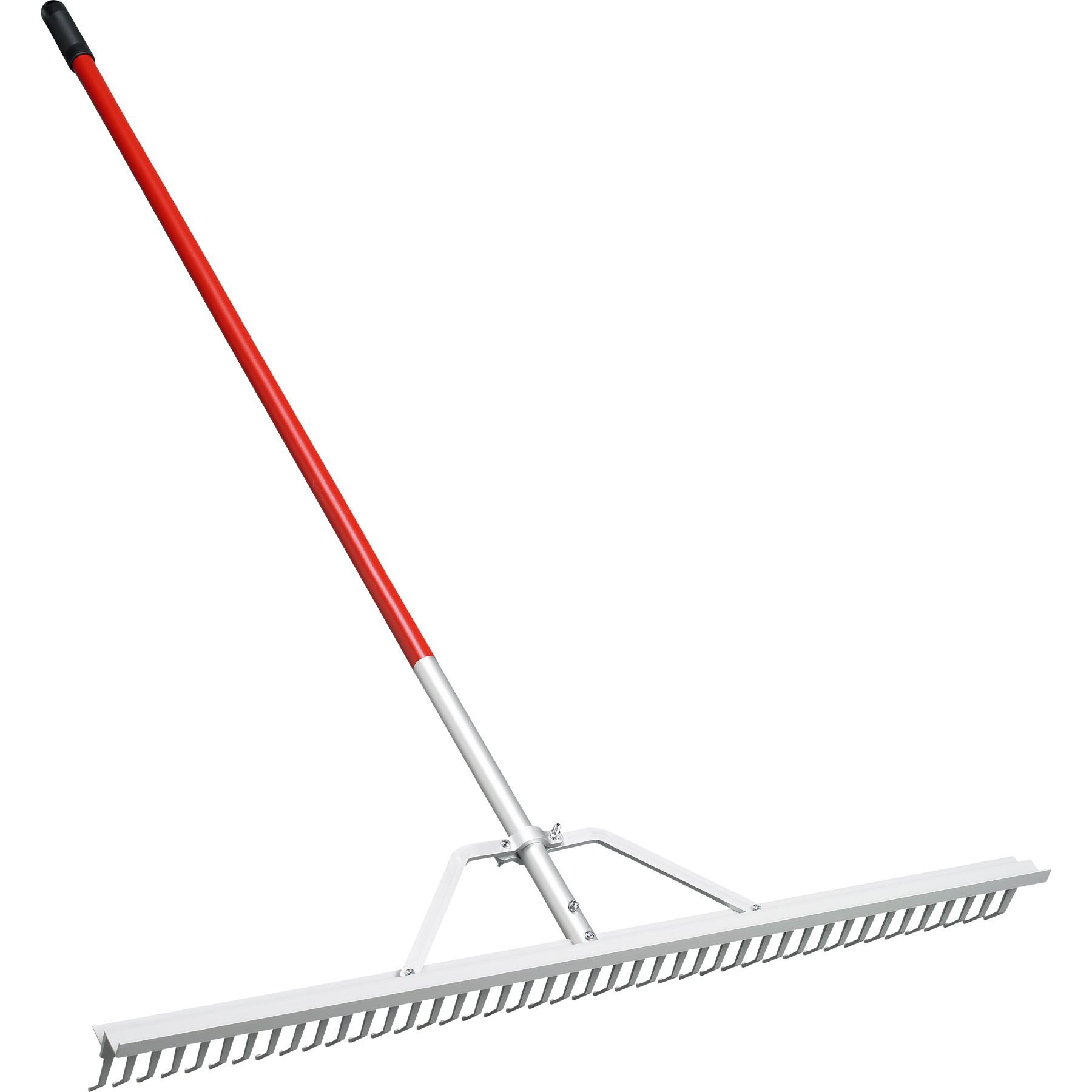 6566                           CRN 42" LANDSCAPE RAKE ALUM 60" HANDLE CORON