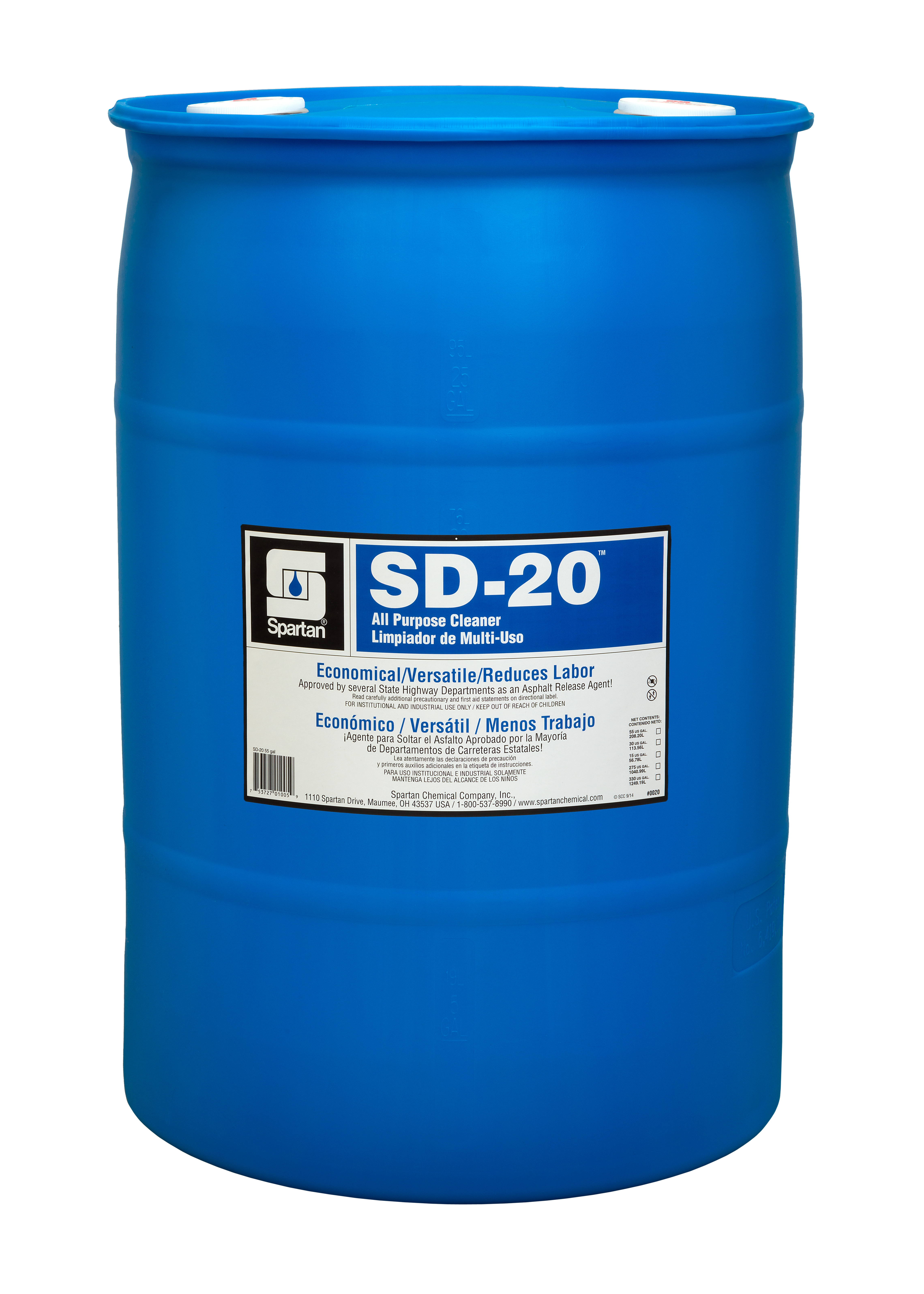 Spartan Chemical Company SD-20, 30 GAL DRUM