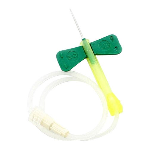 Safety-Lok™ Blood Collection Infusion Set w/o Adapter 21ga x 3/4" 12" Tubing - 50/Box