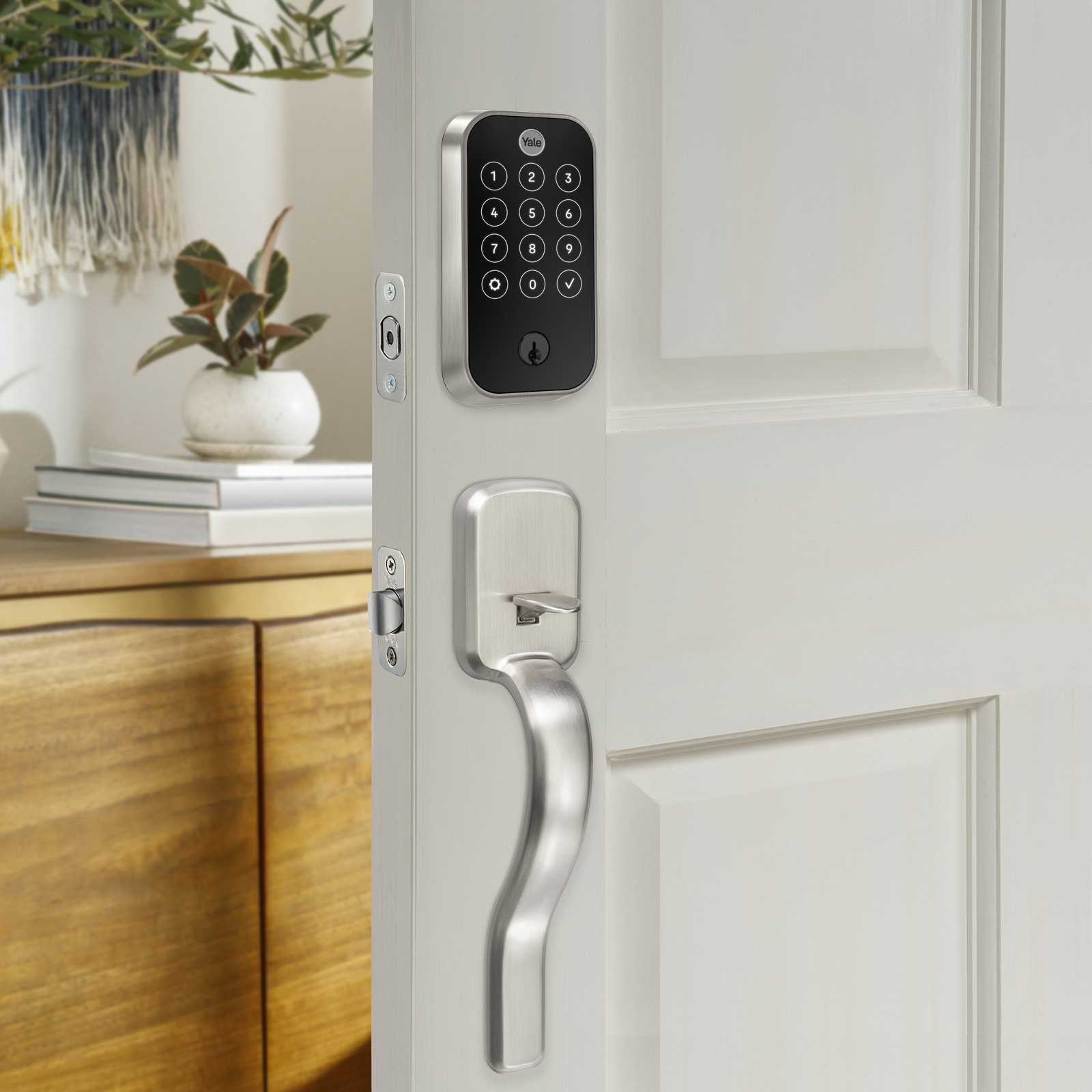 Yale Assure Lock 2 Touch with Wi-Fi and Ridgefield Handle