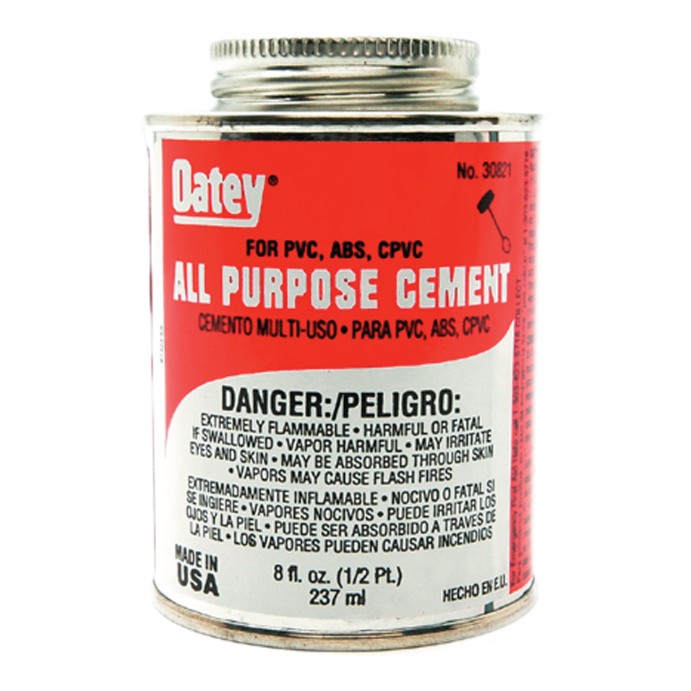 Oatey® Cement, Oatey® (Clr) 8oz. 53030821 DiversiTech