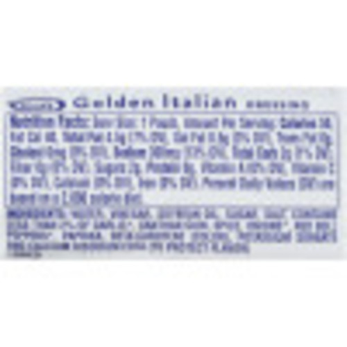KRAFT Single Serve Golden Italian Salad Dressing, 1 oz. Packets (Pack