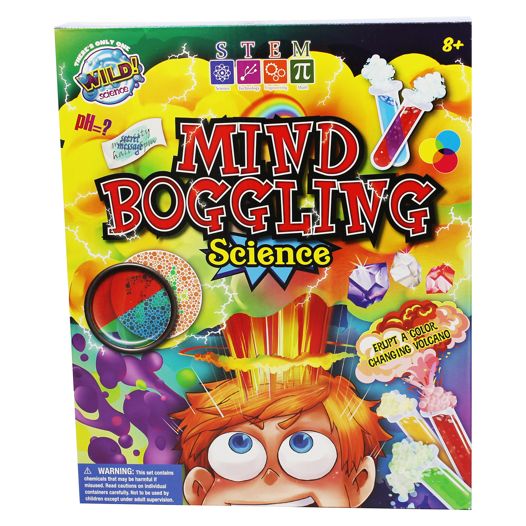 WILD ENVIRONMENTAL SCIENCE Mind Boggling Science - Explore Amazing STEM Experiments - Easy to Follow Activities - Introduction to Chemistry Physics and Biology