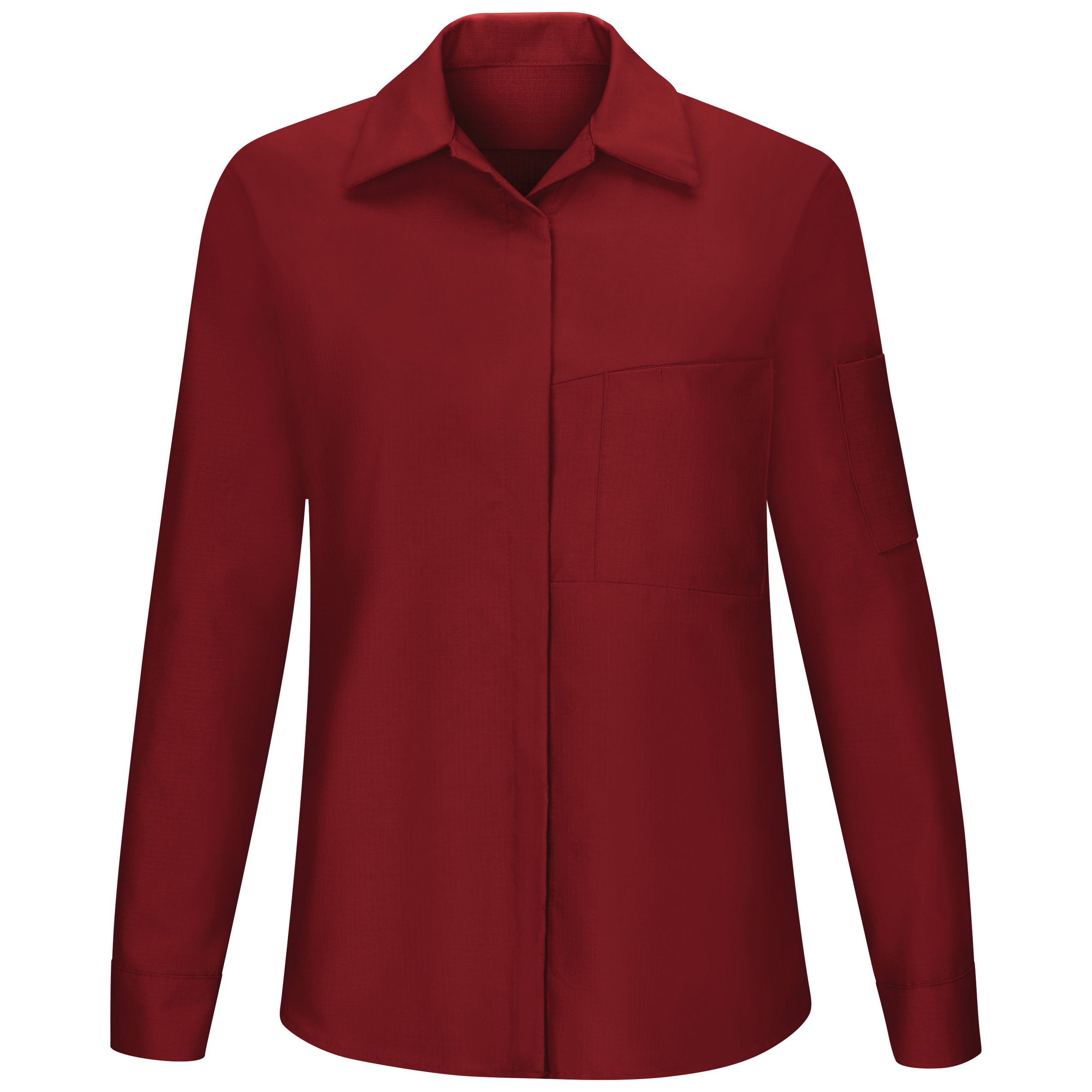 Picture of Red Kap® SY31-OB-CB Women's Long Sleeve Performance Plus Shop Shirt with OilBlok Technology
