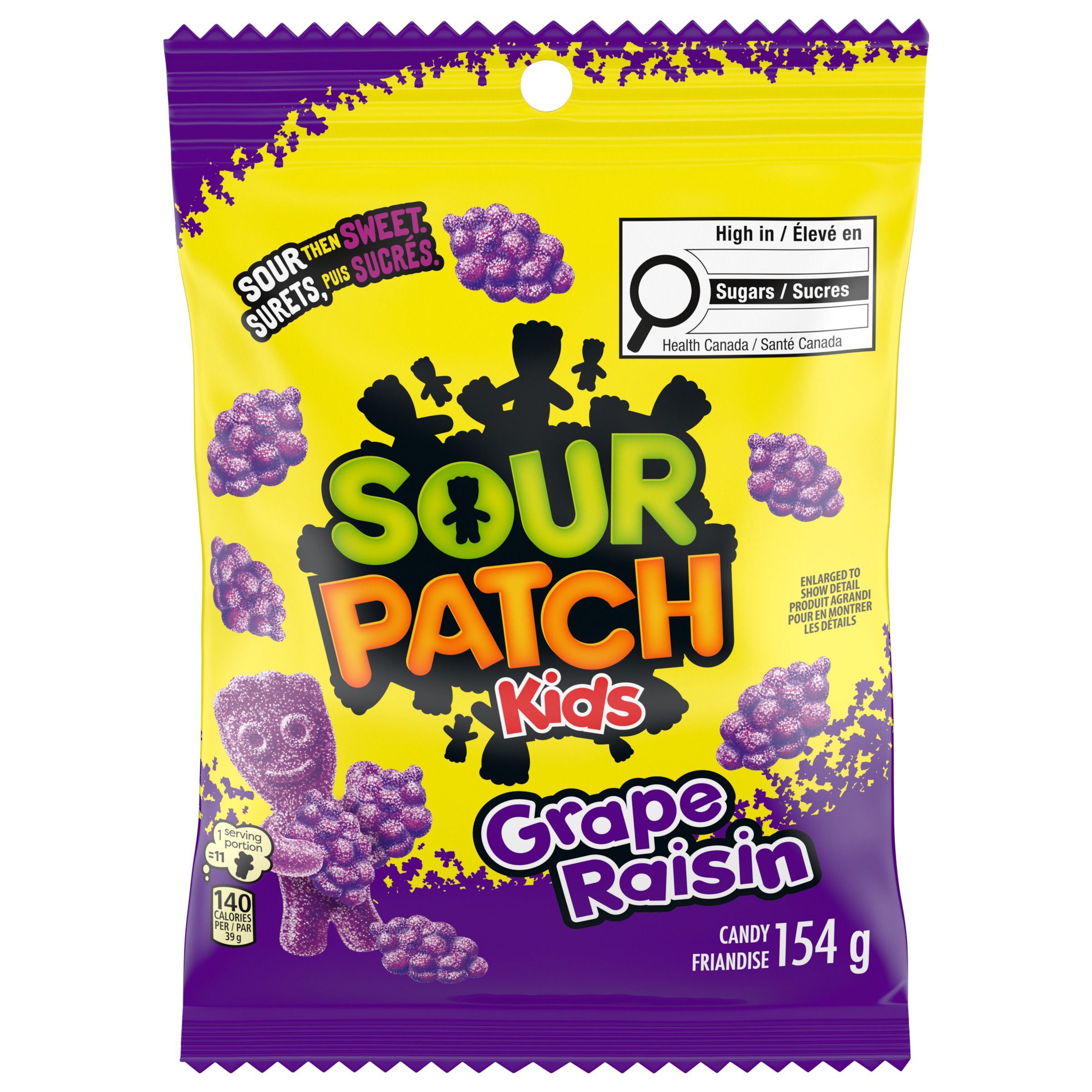SOUR PATCH KIDS GRAPE 154G-thumbnail-1