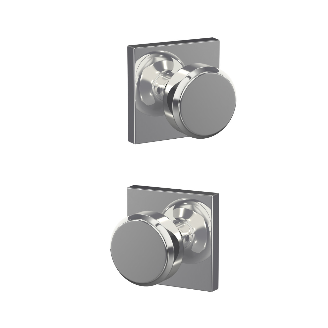 Custom Bowery Knob Combined Interior Hall-Closet and Bed-Bath Lock