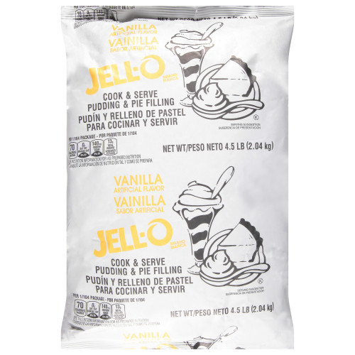  JELL-O Vanilla Pudding & Pie Filling, 72 oz. (Pack of 6) 