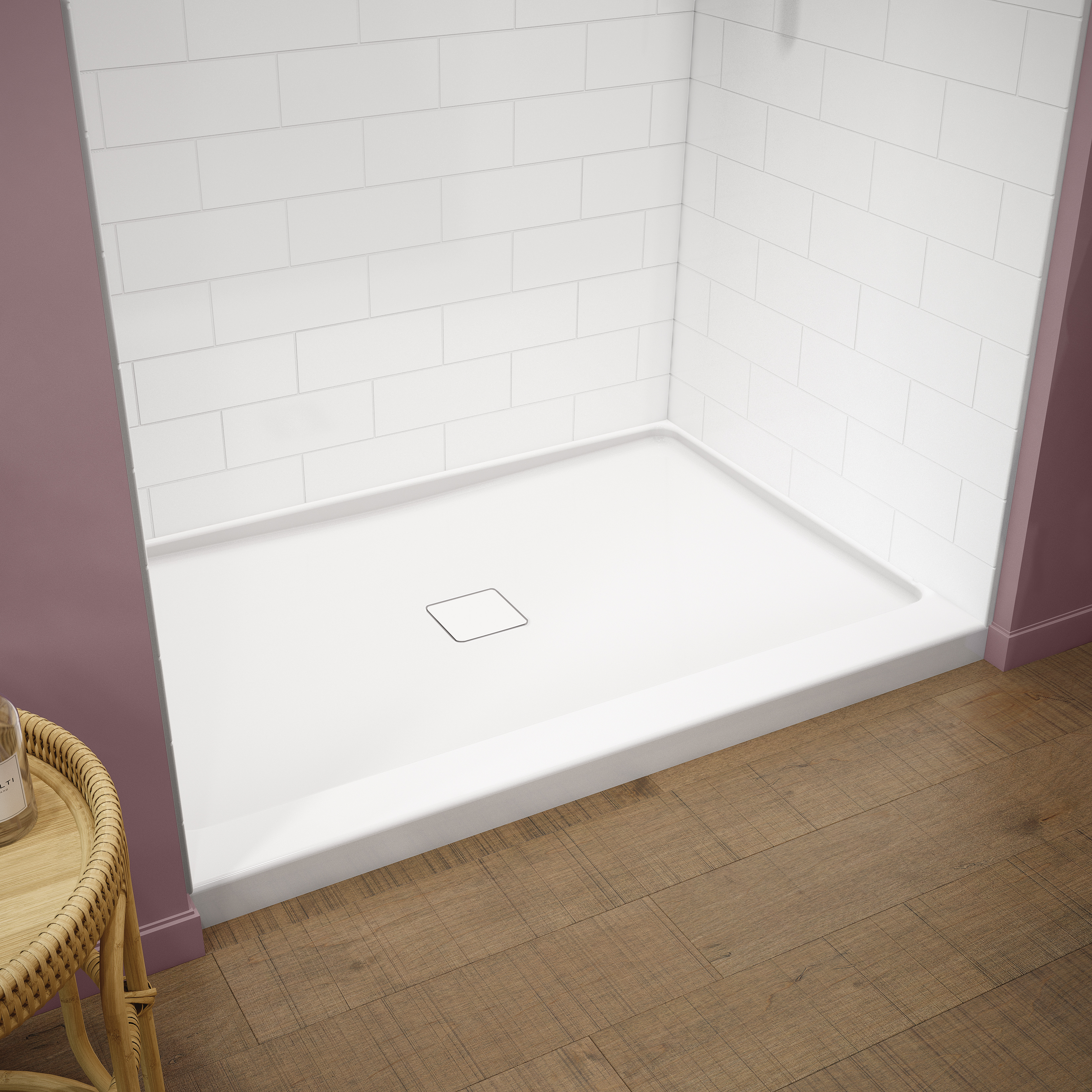 ShowerCast 4834 - Square Drain view 4