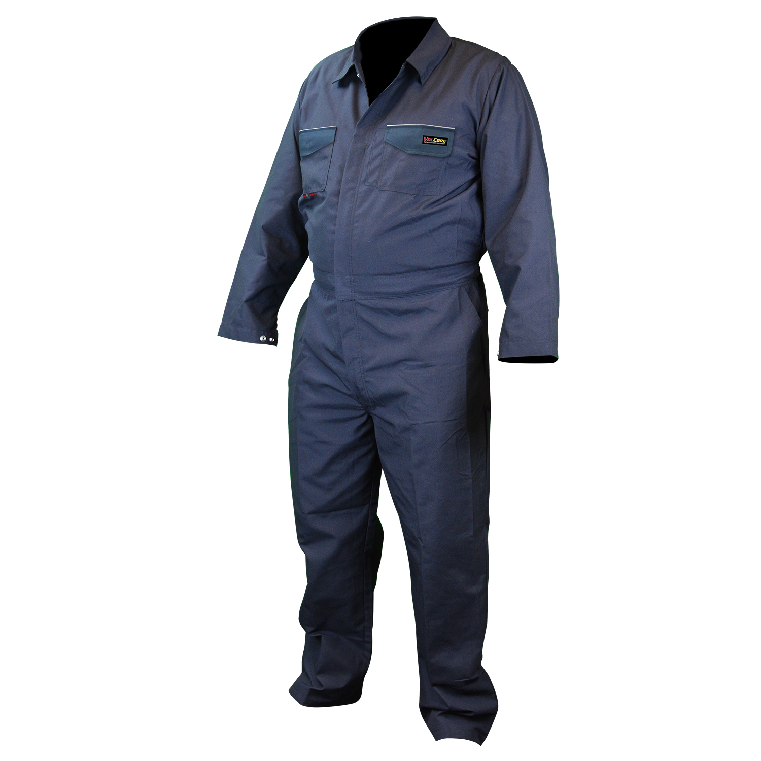 FRCA-001 VolCore™ Cotton/Nylon FR Coverall - Navy - Size S