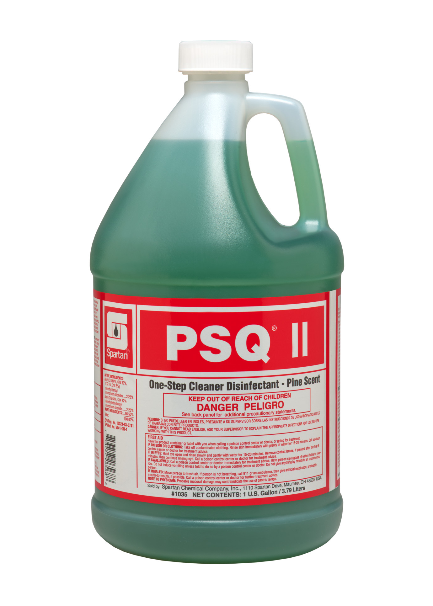Spartan Chemical Company PSQ II, 1 GAL 4/CSE