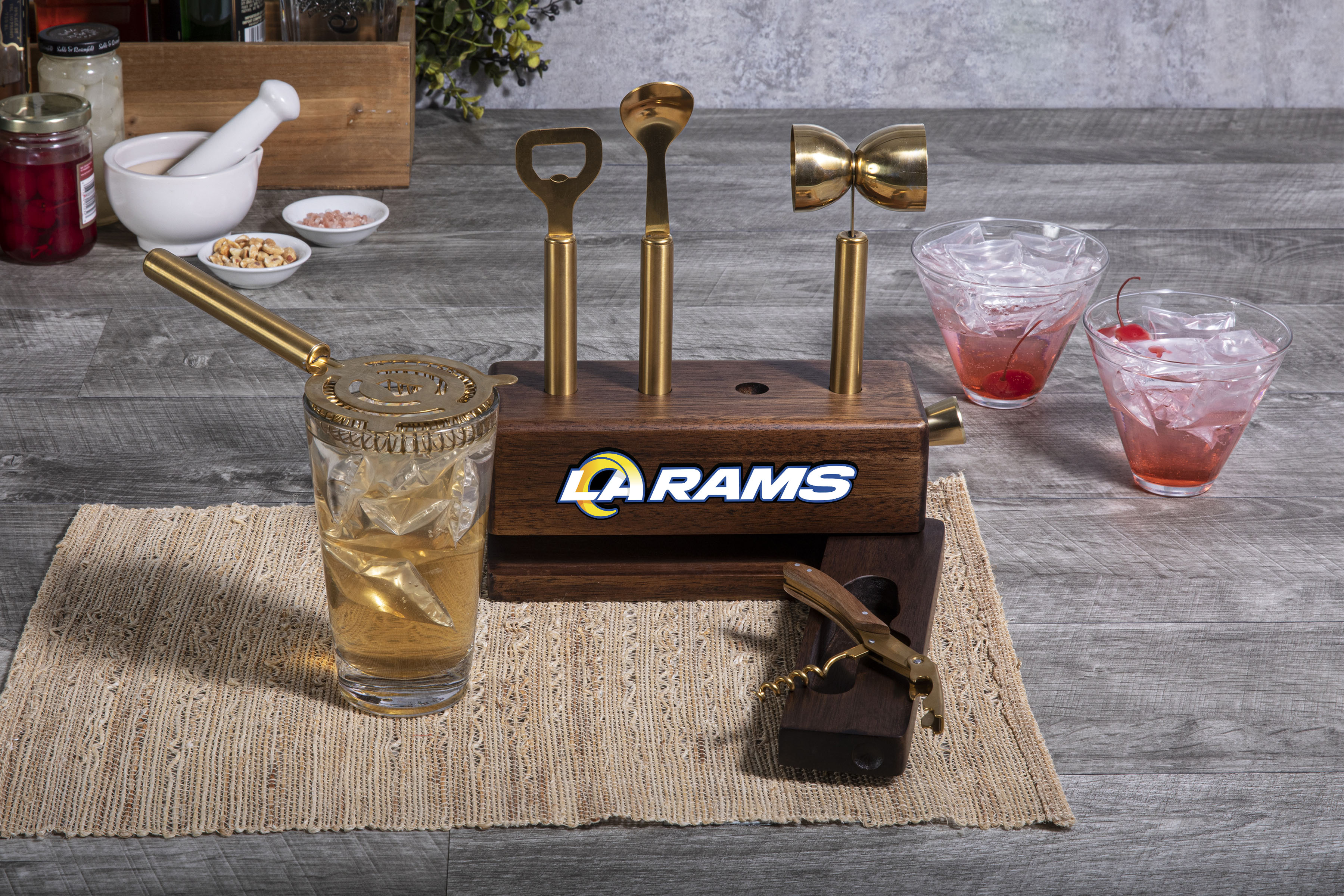 Los Angeles Rams - Sidecar 5-Piece Bar Tool Set