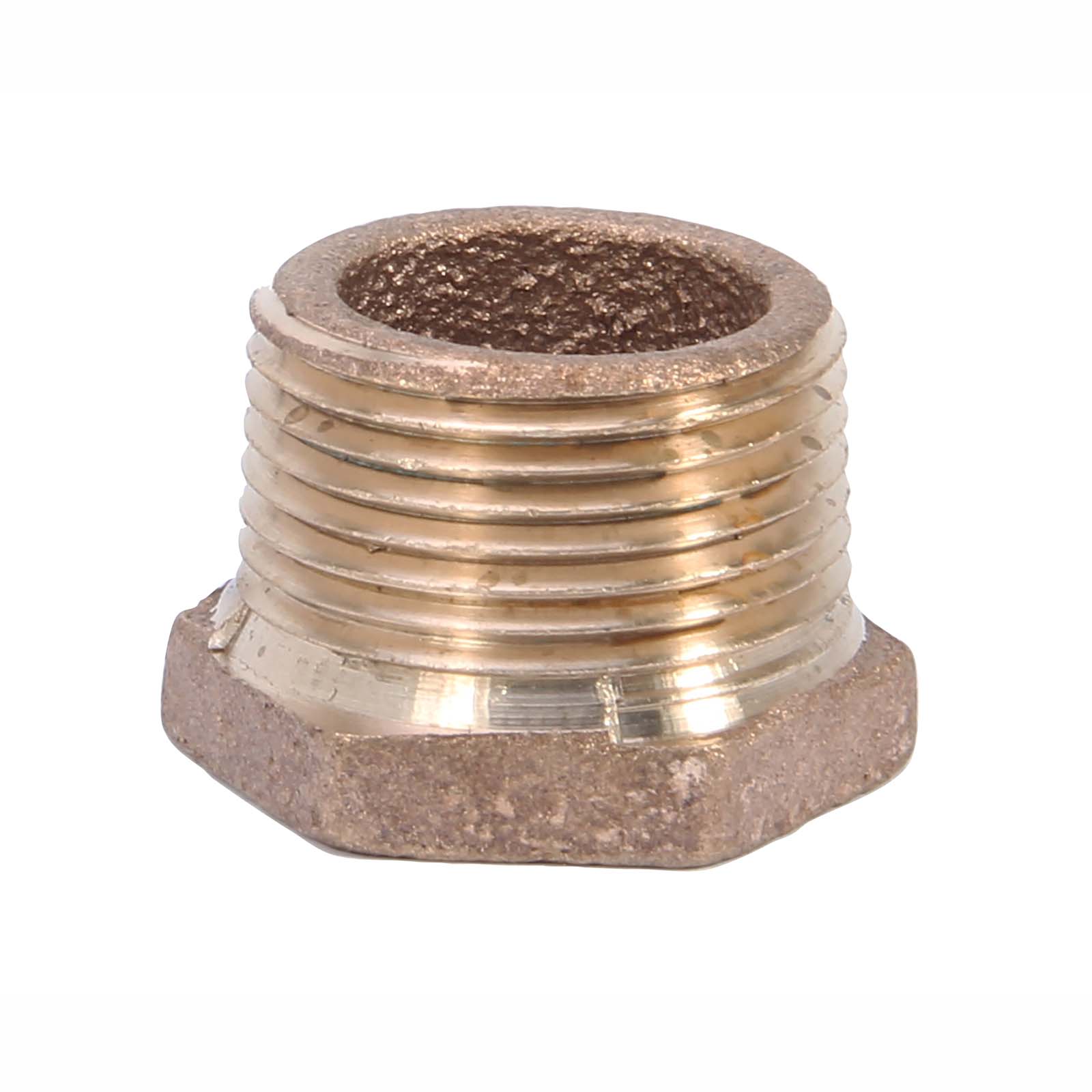 Wolverine Brass® 83303NL 1" MIP x 3/4" FIP Brass Reducing Bushing