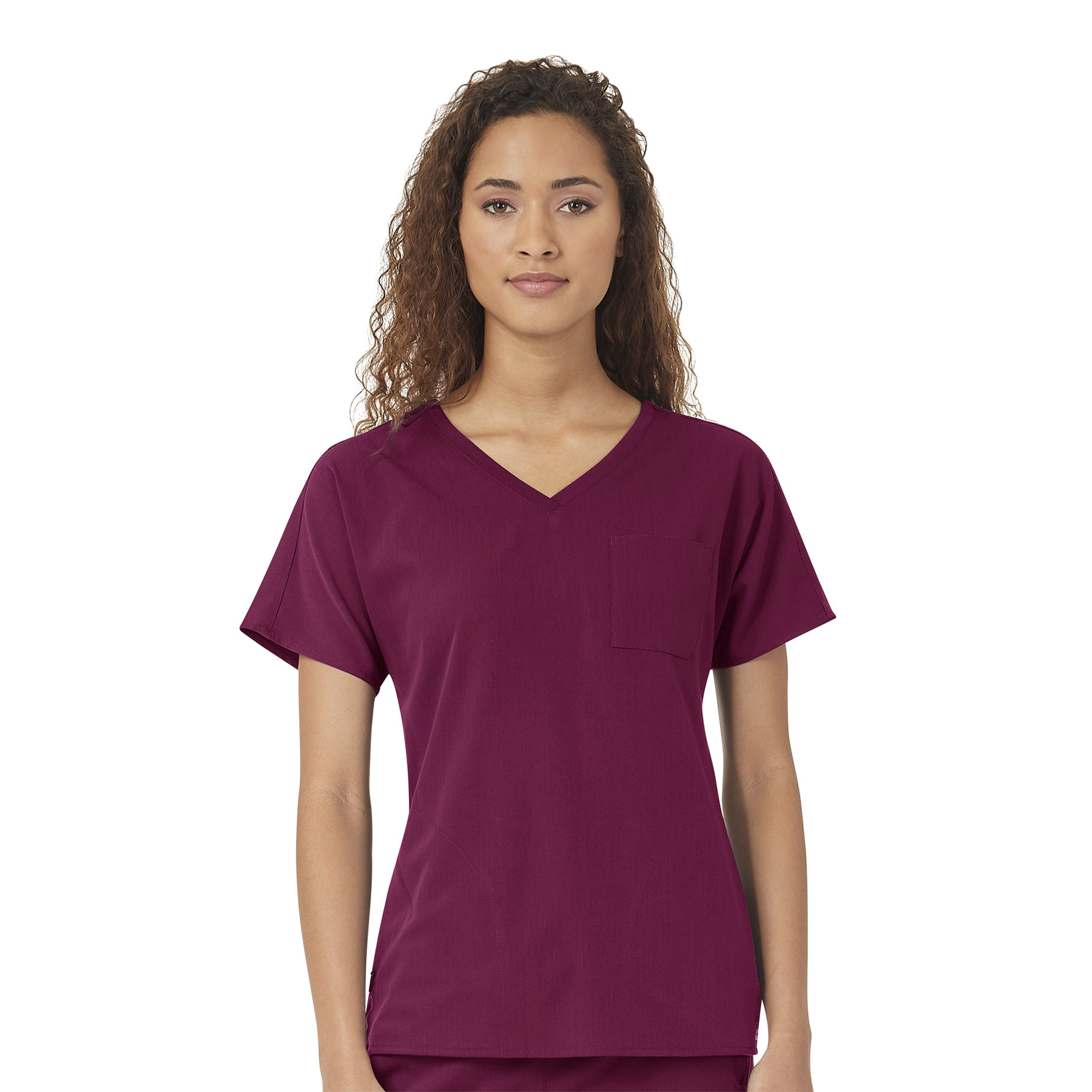 Aero Women&#8216;s Dolman 3 Pocket Scrub Top-Wonder Wink