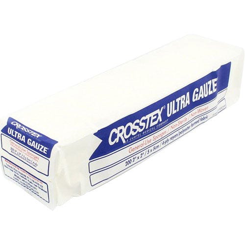 Ultra Gauze® Non-Woven Sponges, 2" x 2", 4 Ply, Non-Sterile, - 5000/Case