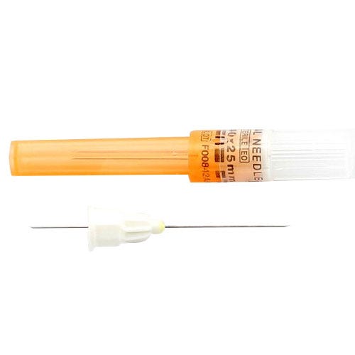 Septoject® Dental Needle, 27 G Short, Plastic Hub, Orange - 100/Box