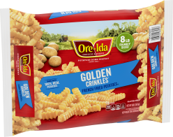 Ore-Ida Golden Crinkles French Fried Potatoes Family Size, 8 lb Bag image