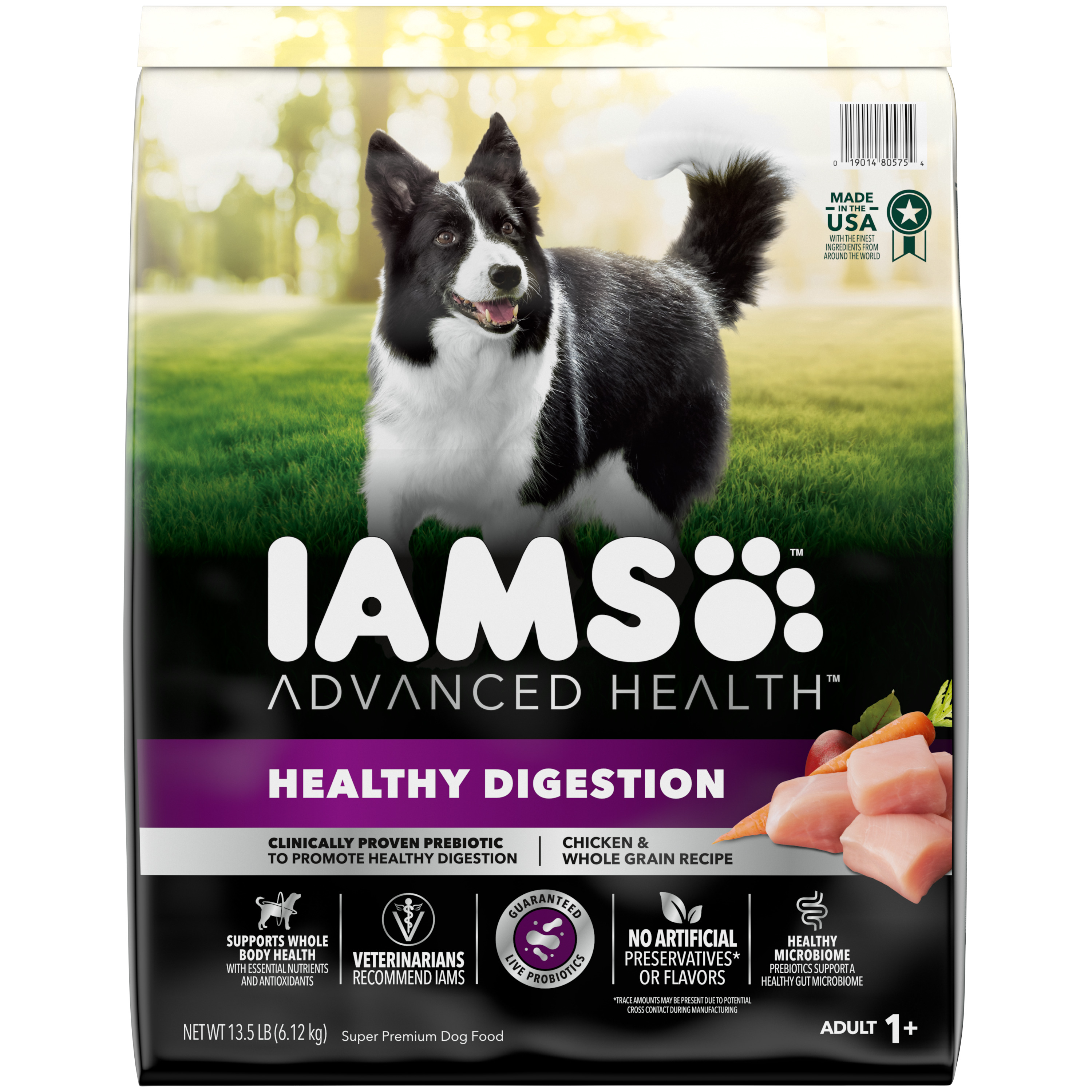 13.5 Lb Iams Advanced Chicken With Whole Grains - Health/First Aid