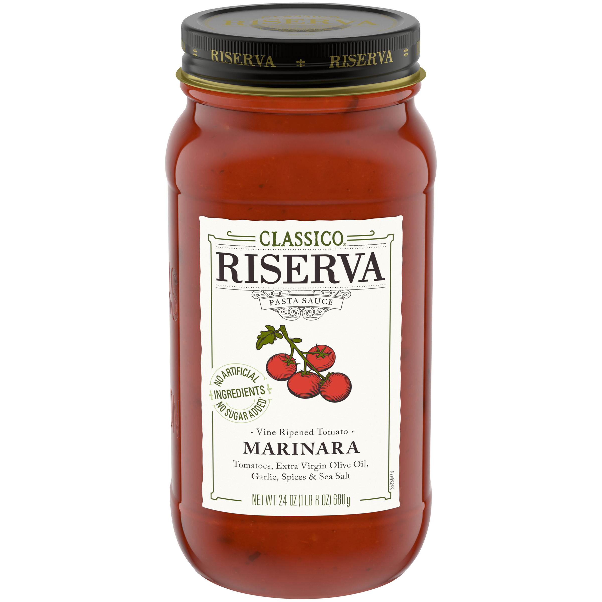 Classico Riserva Vine Ripened Tomato Marinara Pasta Sauce, 24 oz Jar Classico® Pasta Sauce