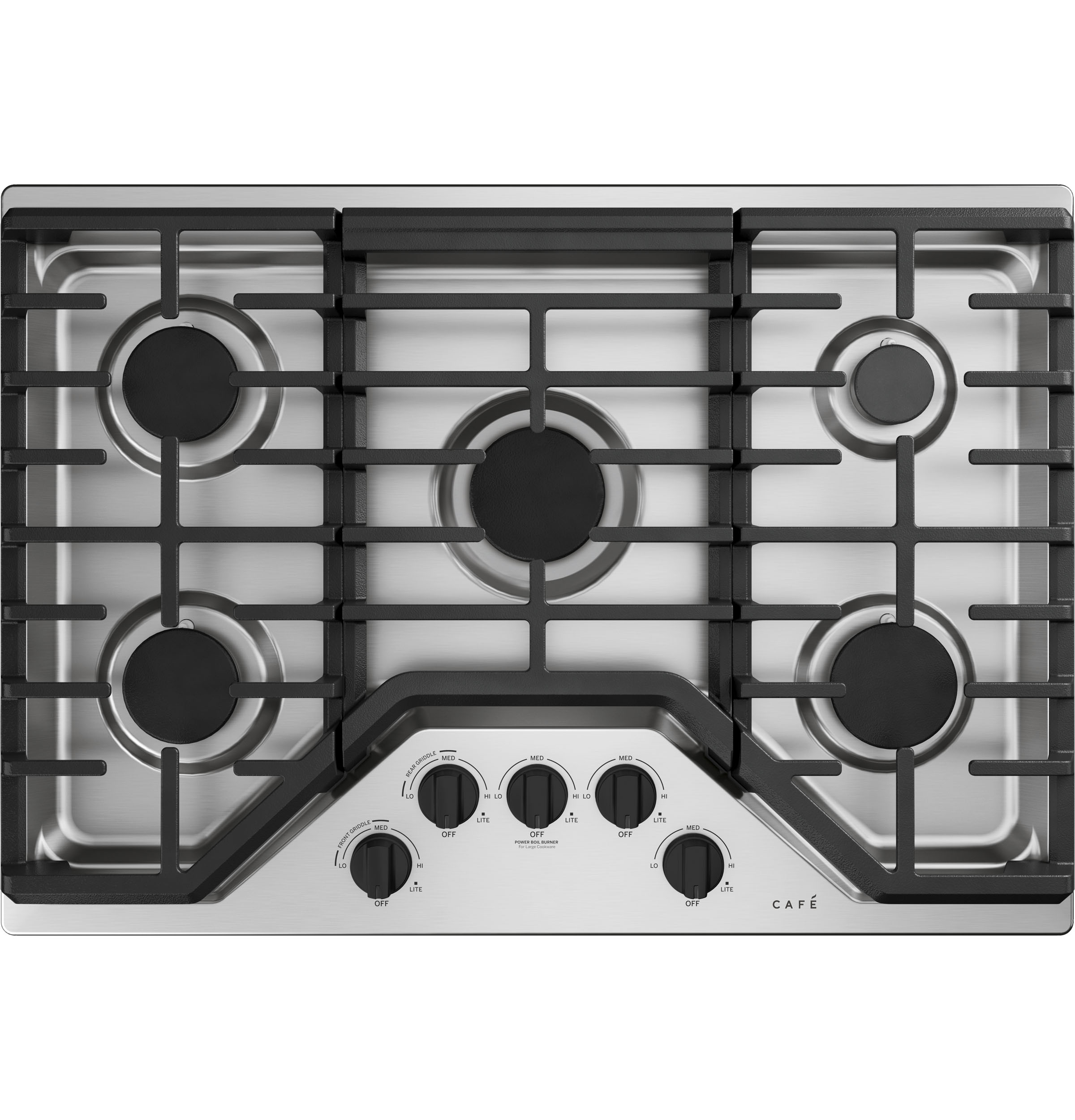 Knobs for Gas Cktps Flat Black For use w/ Gas Cktps — Not Connectable view 2