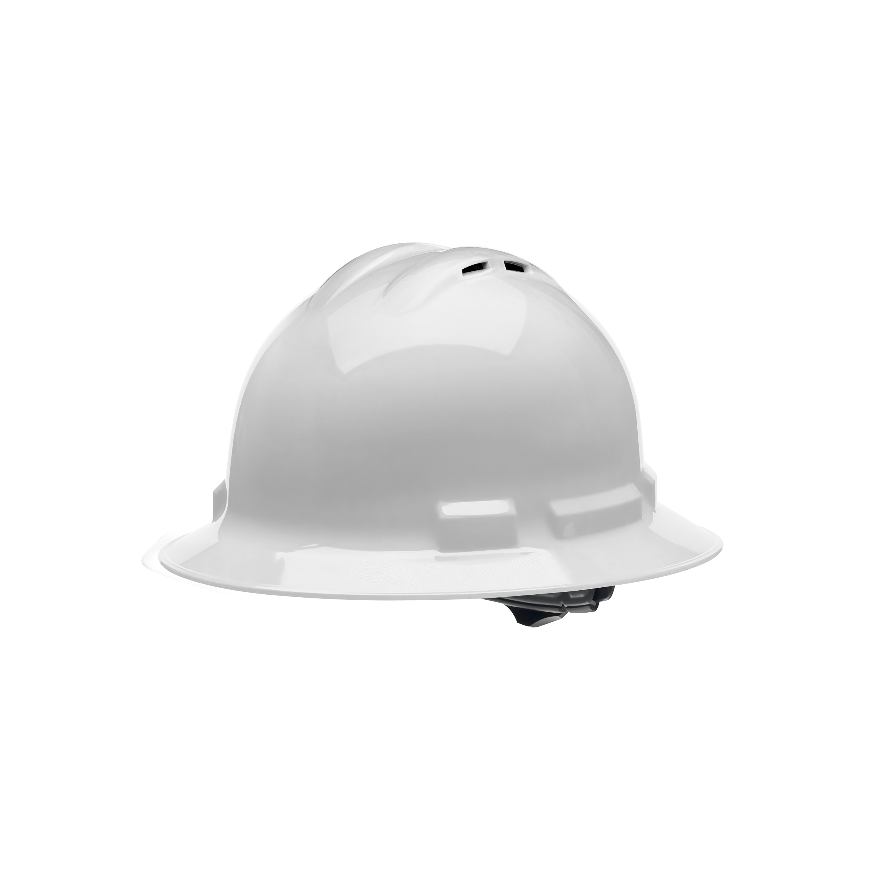 Quartz™ Vented Full Brim Hard Hat - White