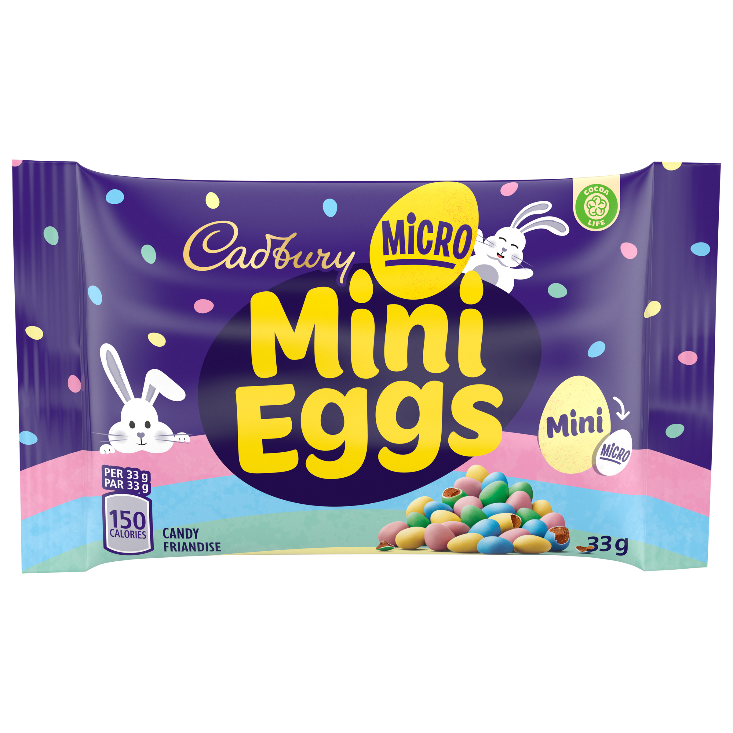 Cadbury Micro Mini Eggs Candy for Easter (33 g)-thumbnail-0