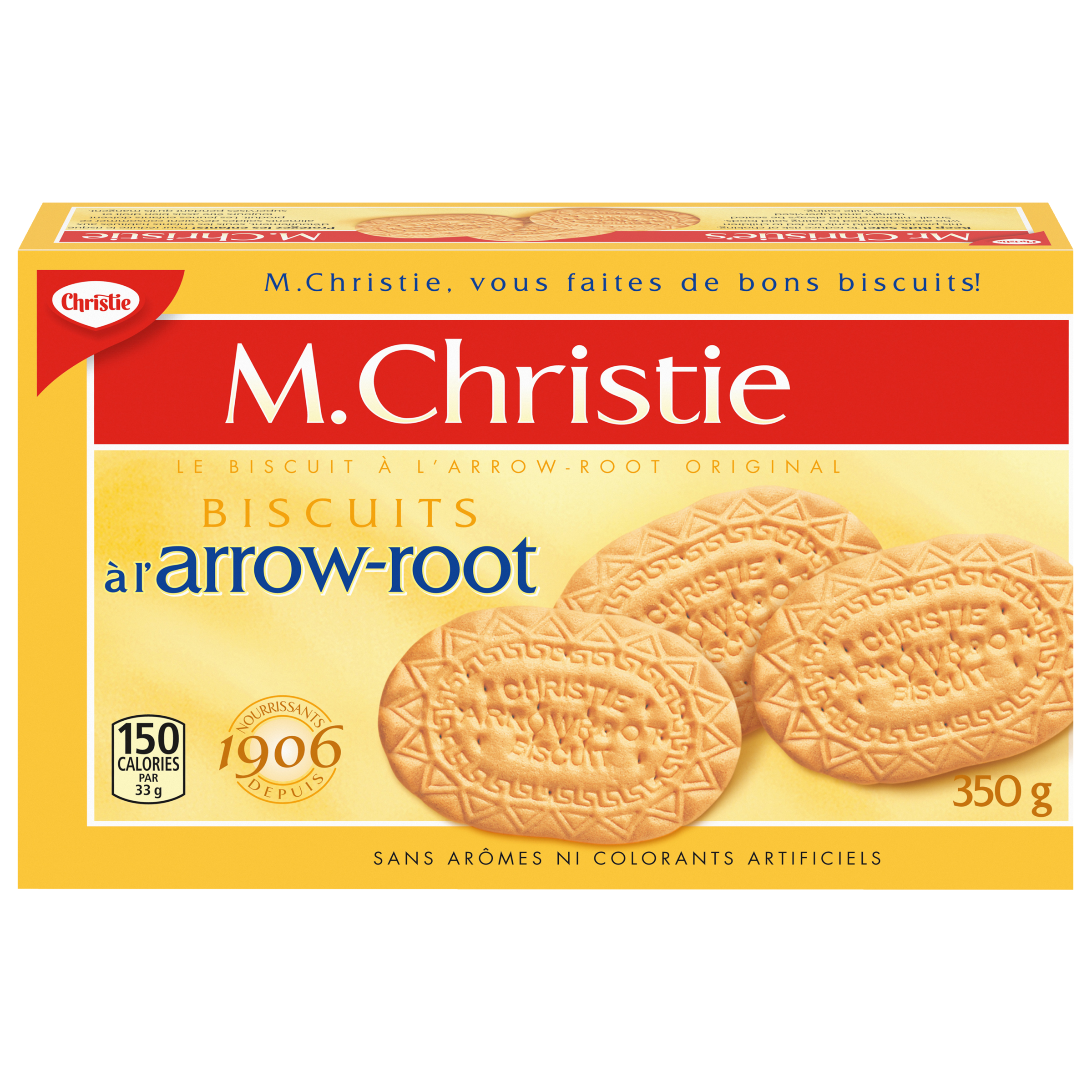 Christie Arrowroot Biscuits 350G-thumbnail-2