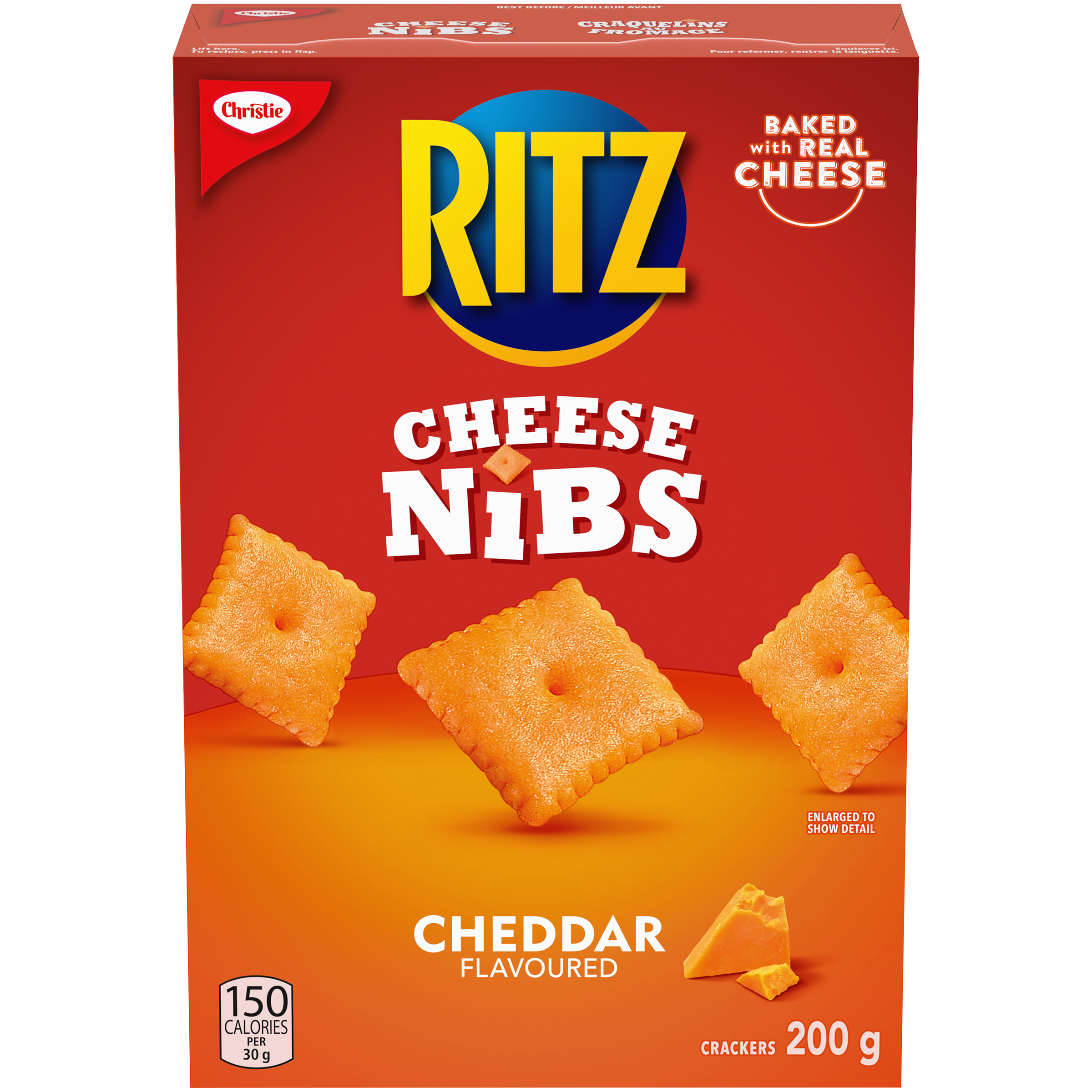 Ritz Cheese Nibs Crackers, 200 G-thumbnail-0