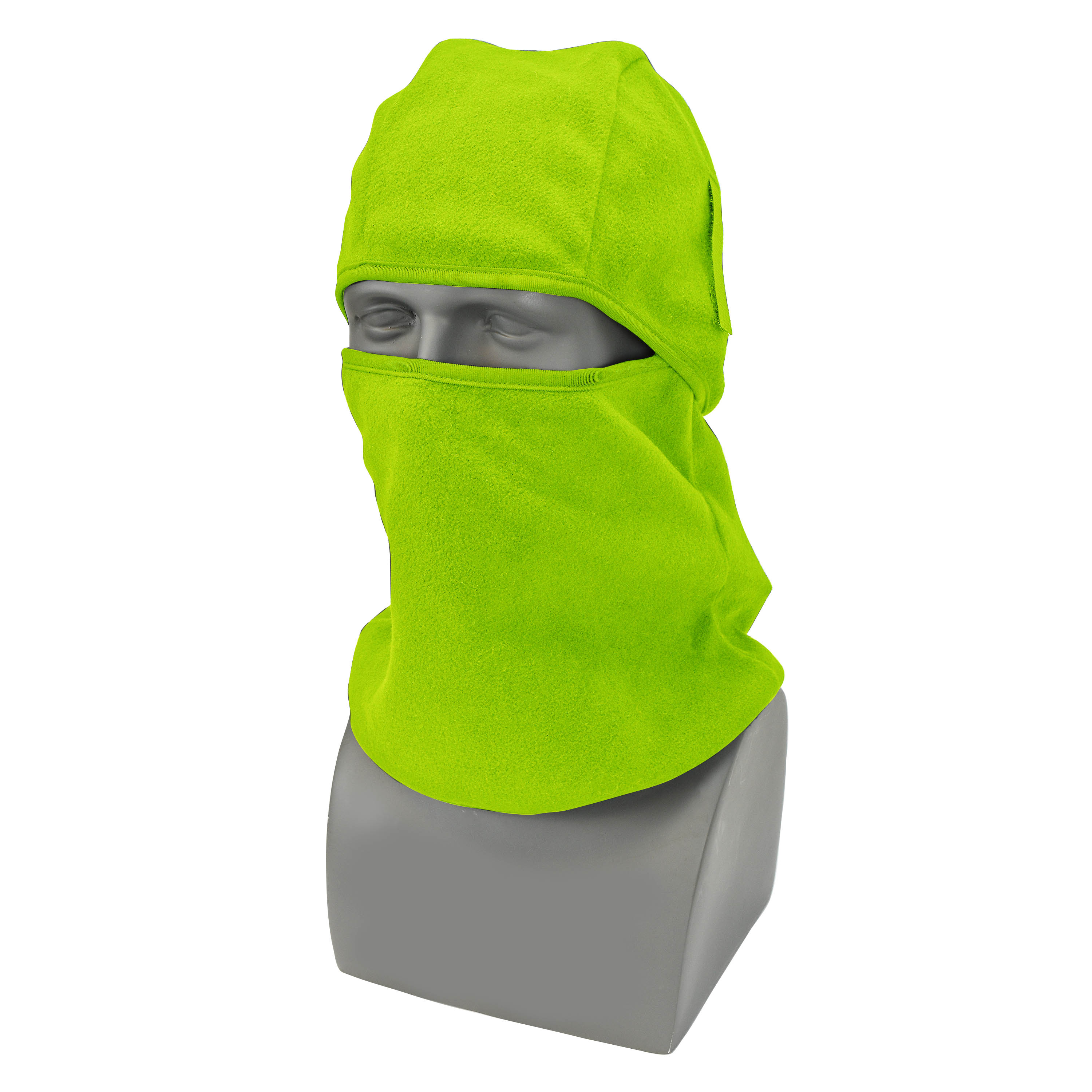 Nordic Blaze 3-in-1 Fleece Balaclava - High Visibility Green