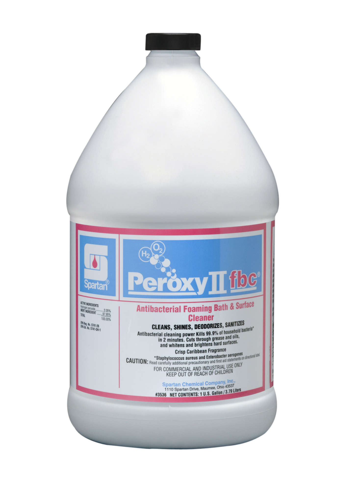 Spartan Chemical Company Peroxy II fbc, 1 GAL 4/CSE